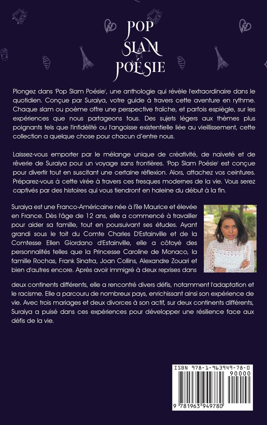 Rückseitencover Pop Slam Poésie