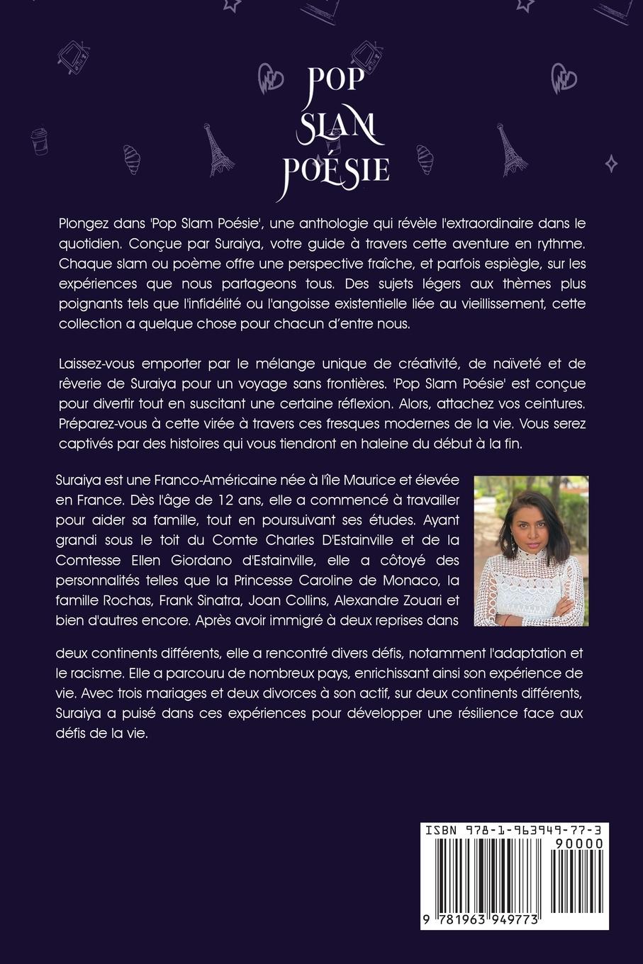 Rückseitencover Pop Slam Poésie