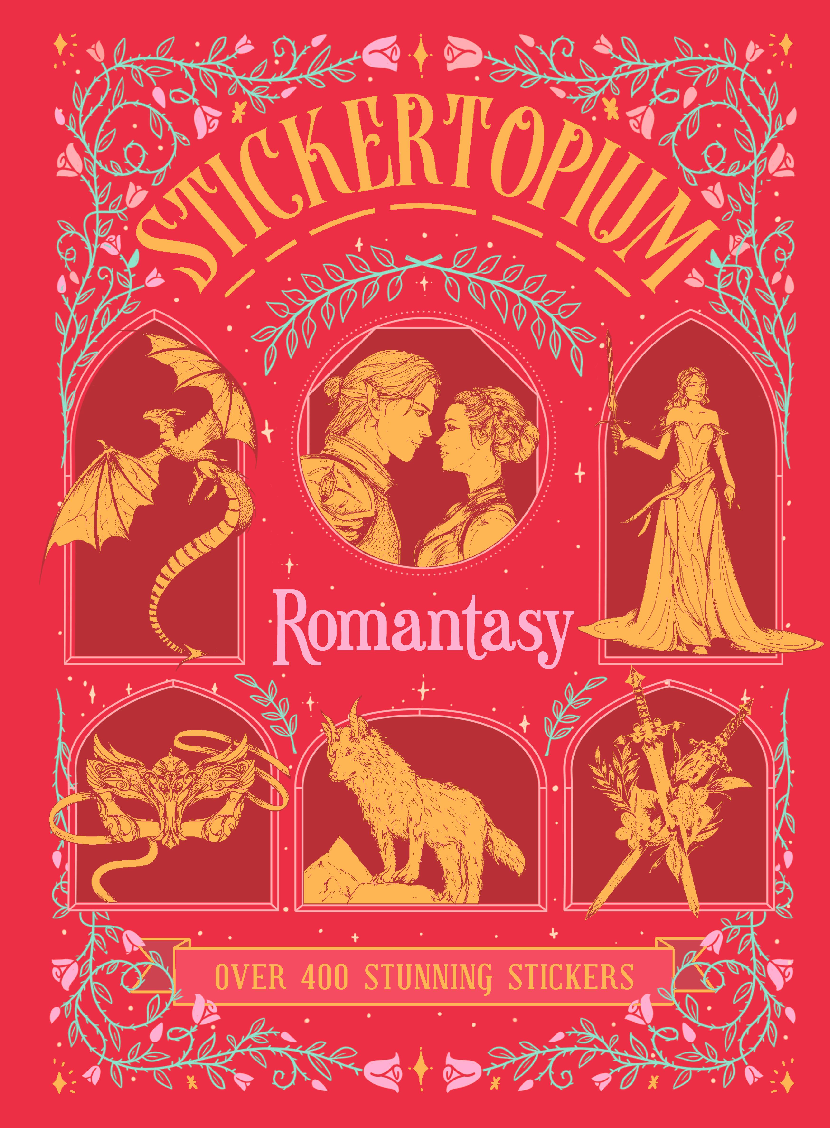 Vorderes Coverbild Stickertopium: Romantasy