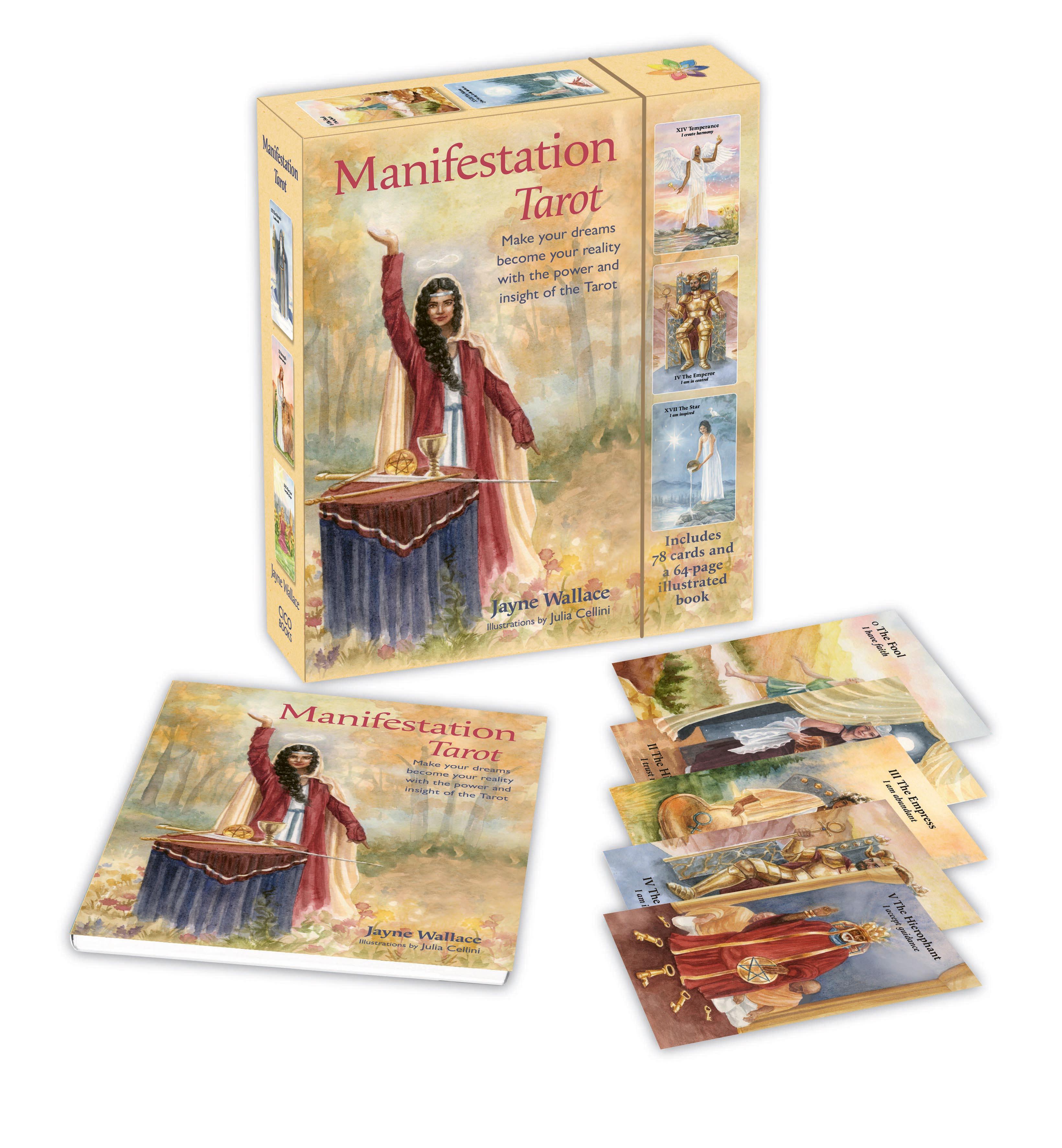 Vorderes Coverbild Manifestation Tarot