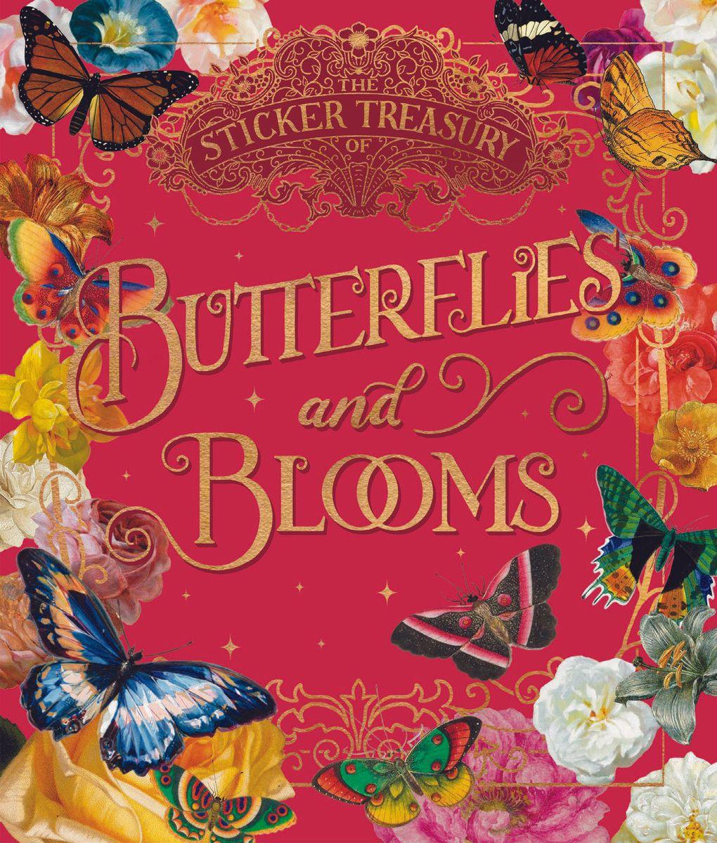 Vorderes Coverbild The Sticker Treasury of Blooms and Butterflies