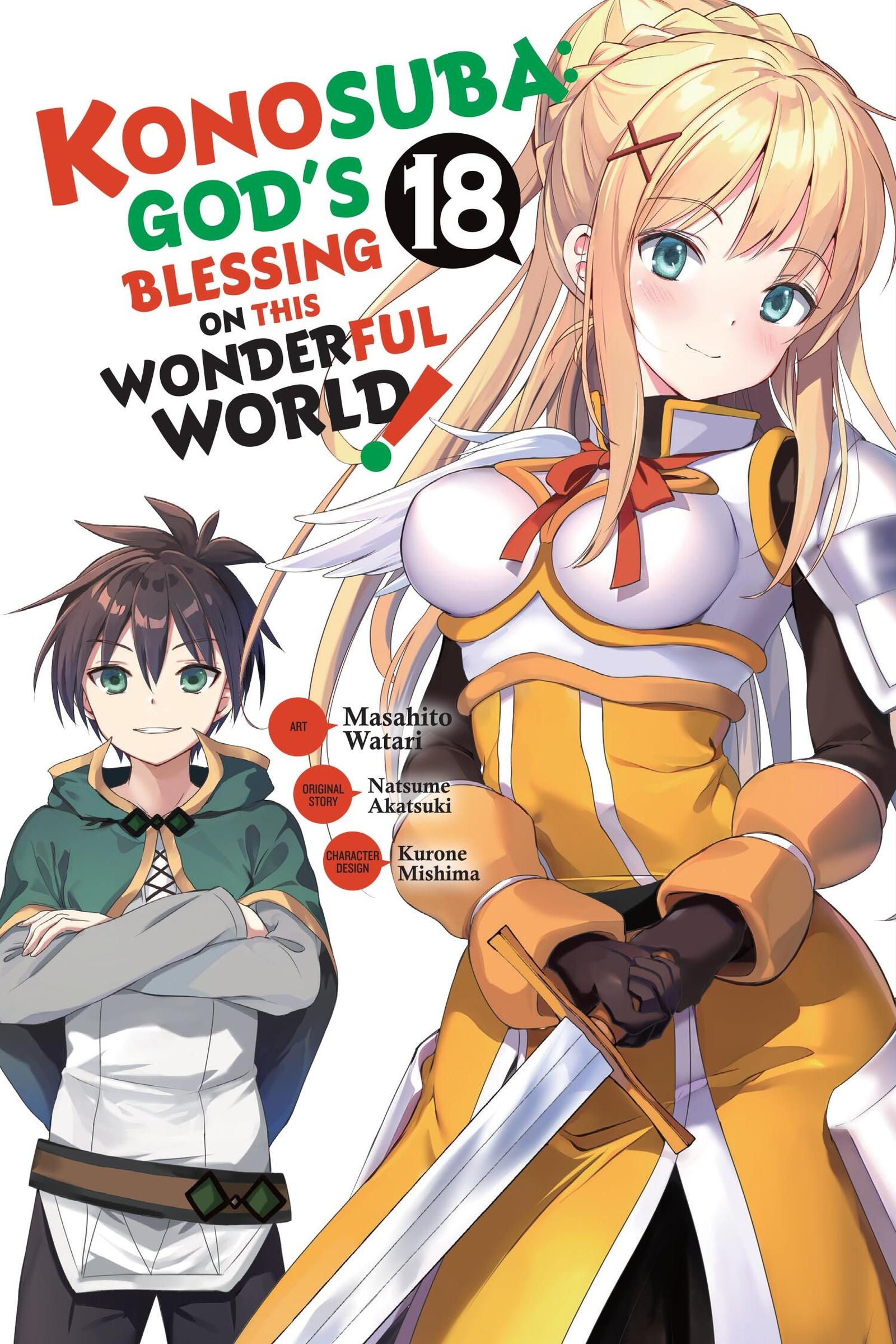 Vorderes Coverbild Konosuba: God's Blessing on This Wonderful World!, Vol. 18 (Manga)