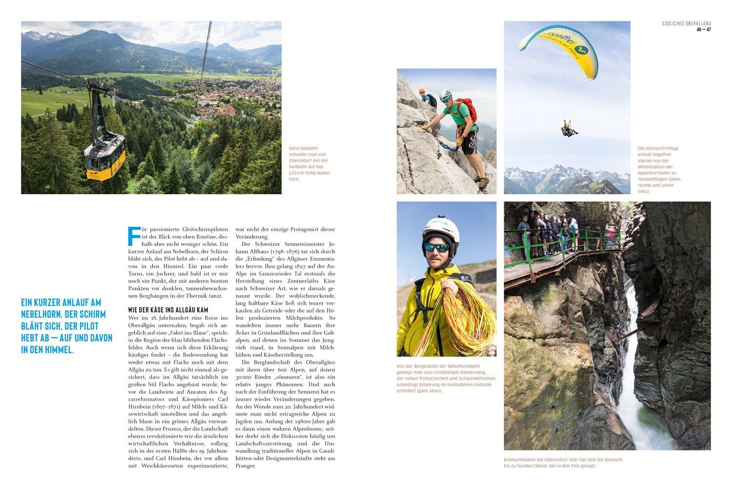 Beispielinhalt (Bild) DUMONT Bildatlas Allgäu