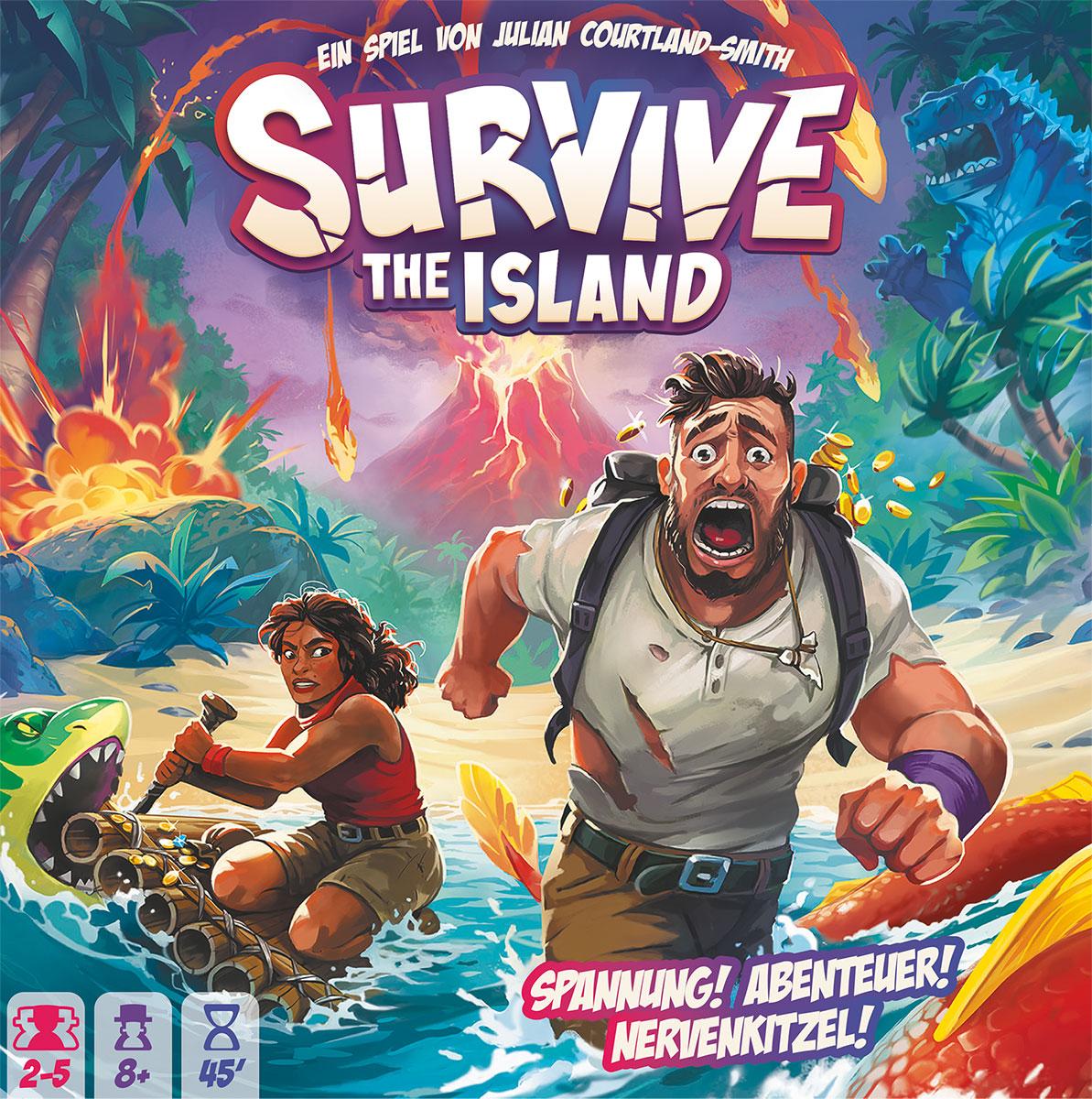 Vorderes Coverbild Survive the Island