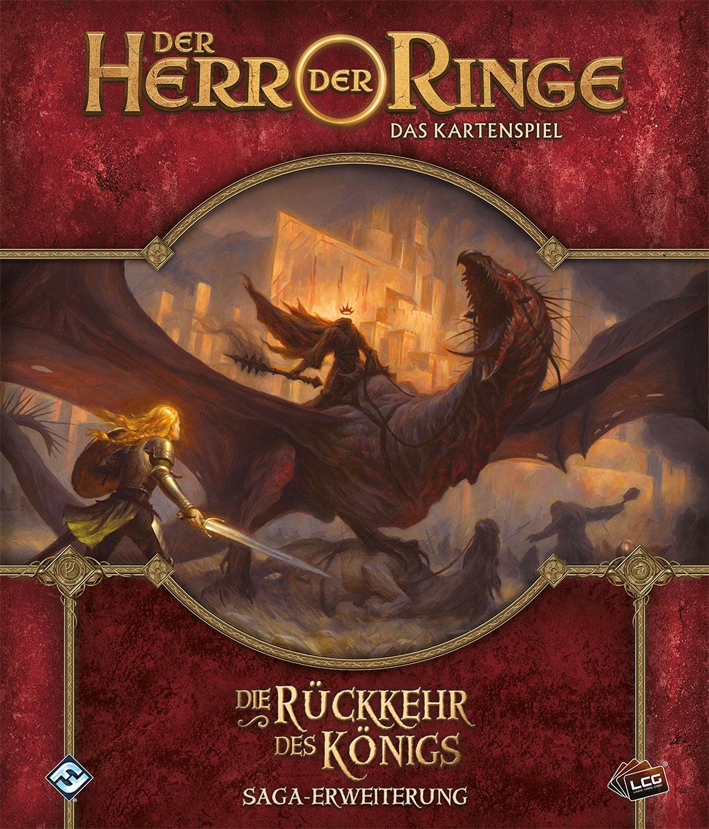 Vorderes Coverbild Der Herr der Ringe Das Kartenspiel - Die Rückkehr des Königs