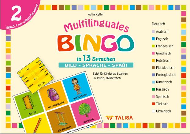 Vorderes Coverbild Multilinguales BINGO in 13 Sprachen (Nr.2)