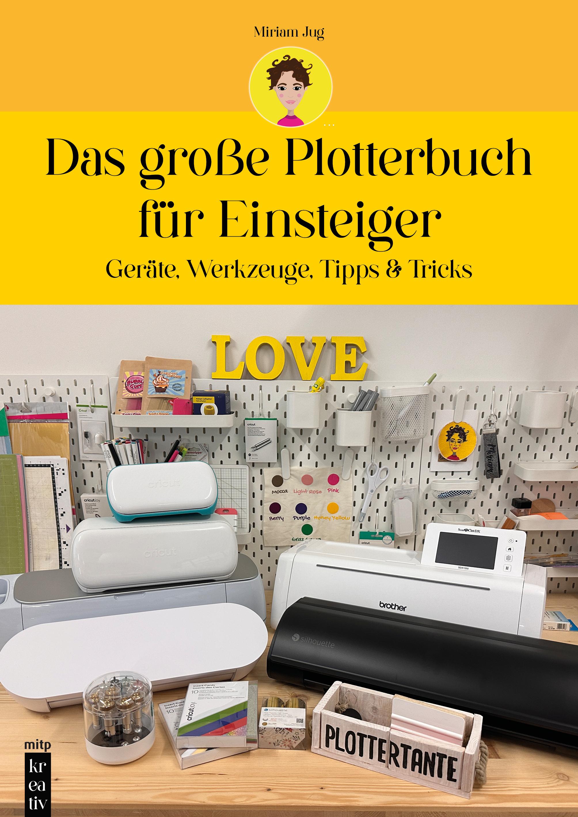 Vorderes Coverbild Das große Plotterbuch für Einsteiger