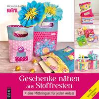 Vorderes Coverbild Geschenke nähen aus Stoffresten