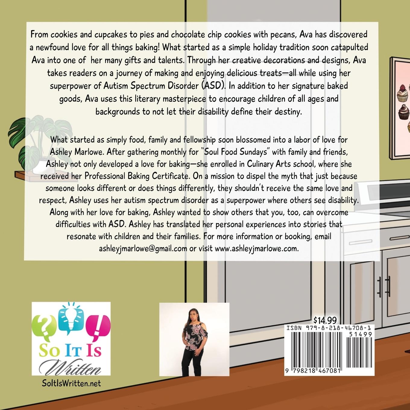 Rückseitencover Baking with Ava A Recipe for Joy