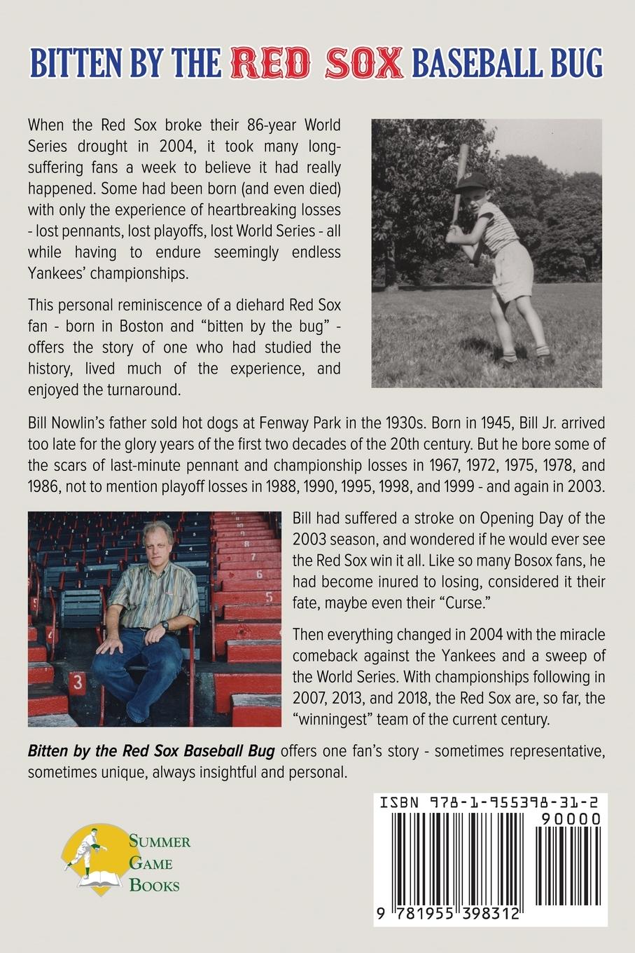 Rückseitencover Bitten by the Red Sox Baseball Bug