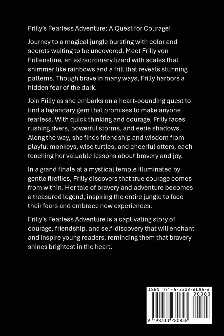 Rückseitencover Frilly and the Jungle