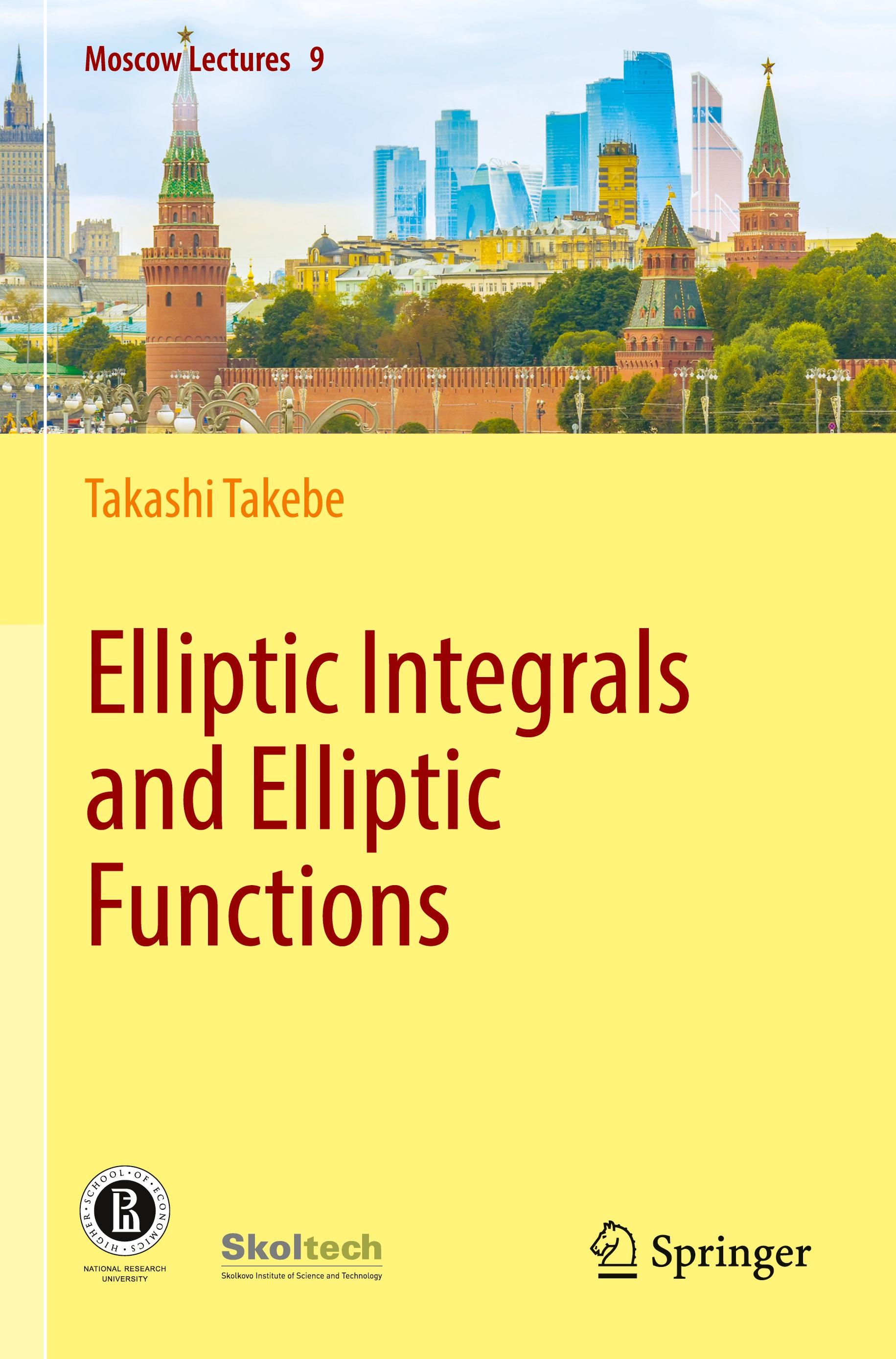 Vorderes Coverbild Elliptic Integrals and Elliptic Functions