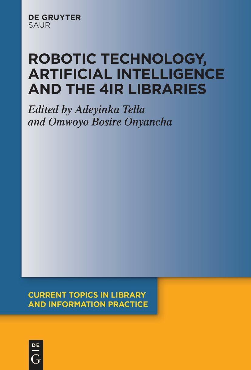 Vorderes Coverbild Robotic Technology, Artificial Intelligence and the 4IR Libraries