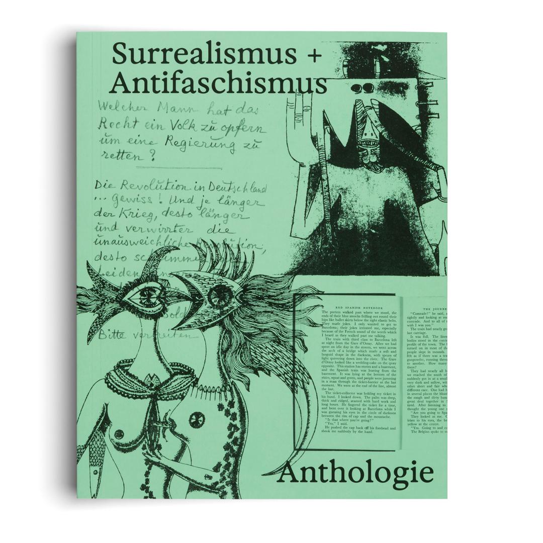 Beispielinhalt (Bild) Surrealismus + Antifaschismus - eine Anthologie. Der Katalog zur preisgekrönten Ausstellung im Münchner Lenbachhaus. AICA-Auszeichnung "Besondere Ausstellung"