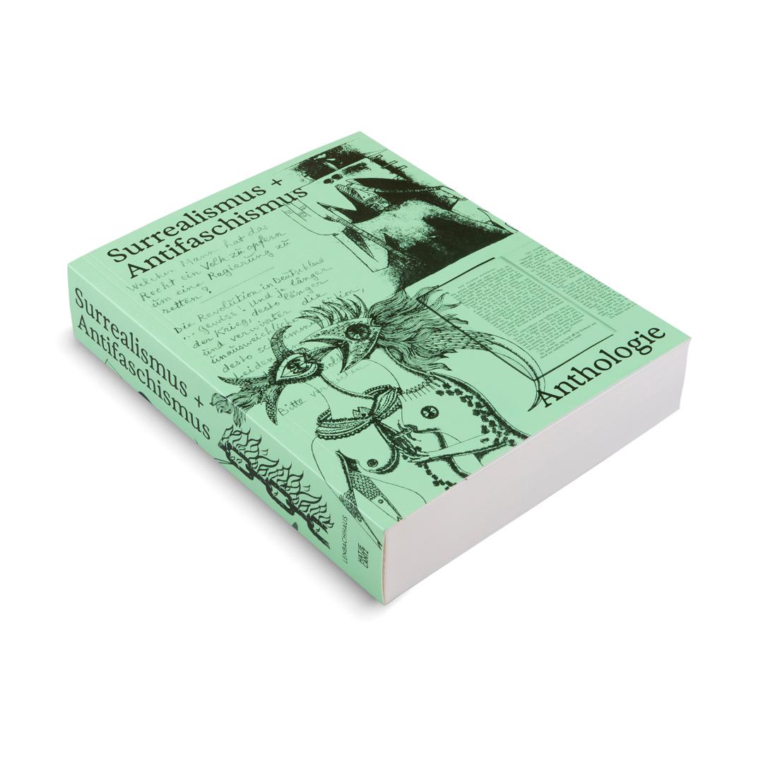 Beispielinhalt (Bild) Surrealismus + Antifaschismus - eine Anthologie. Der Katalog zur preisgekrönten Ausstellung im Münchner Lenbachhaus. AICA-Auszeichnung "Besondere Ausstellung"