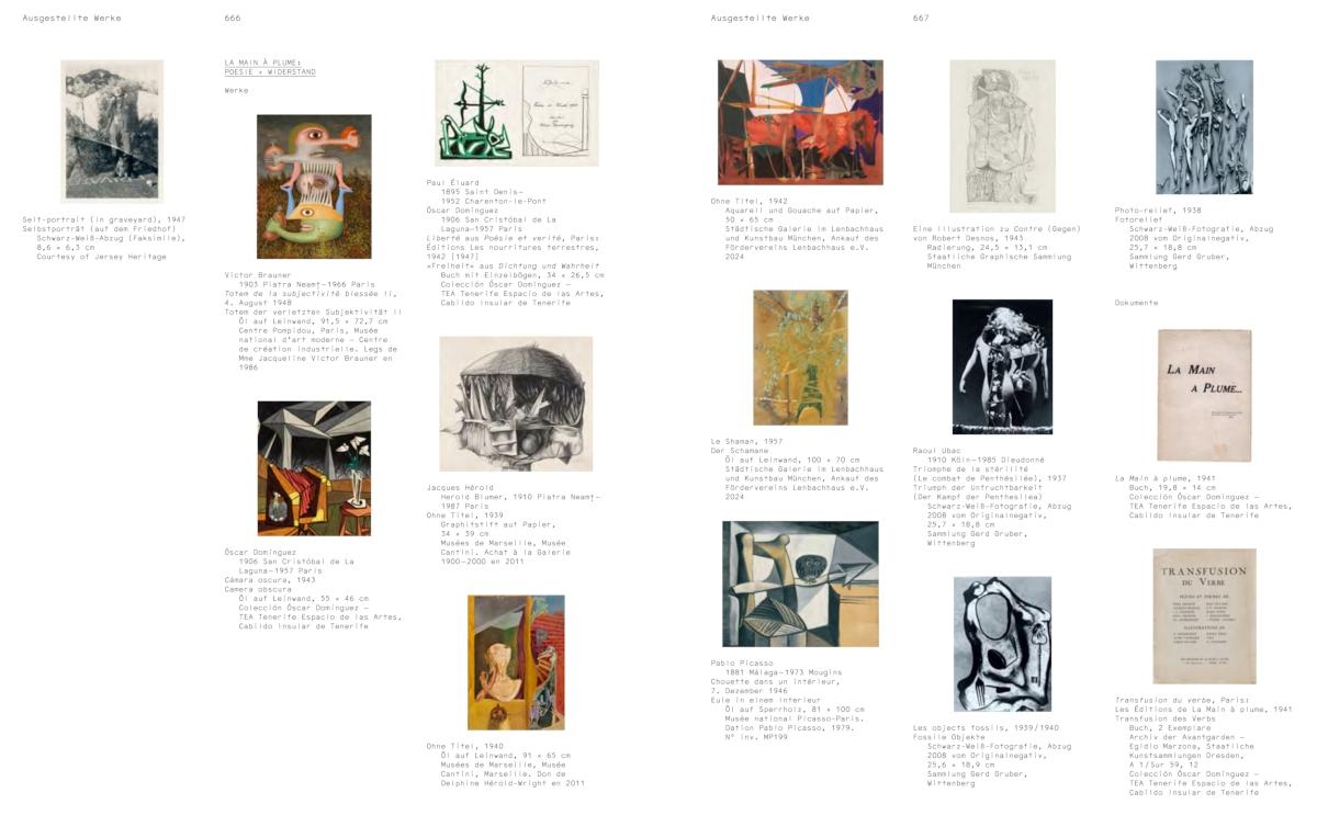 Beispielinhalt (Bild) Surrealismus + Antifaschismus - eine Anthologie. Der Katalog zur preisgekrönten Ausstellung im Münchner Lenbachhaus. AICA-Auszeichnung "Besondere Ausstellung"