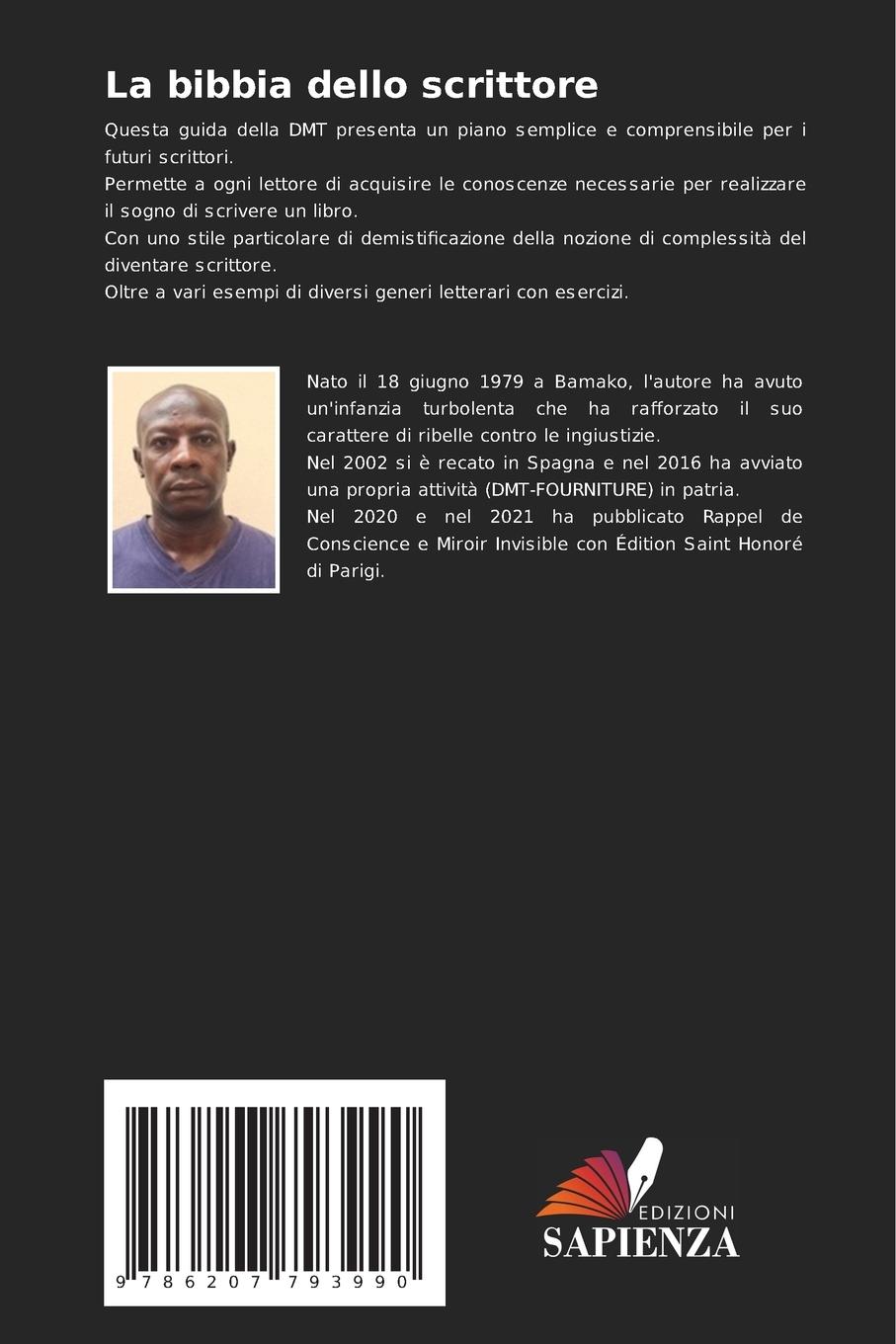 Rückseitencover La bibbia dello scrittore