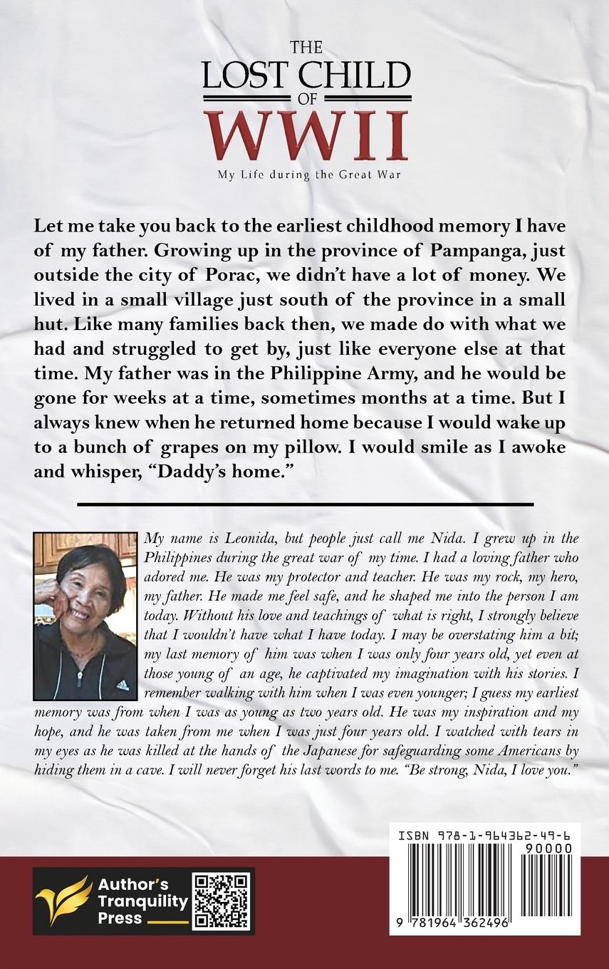 Rückseitencover The Lost Child of WWII