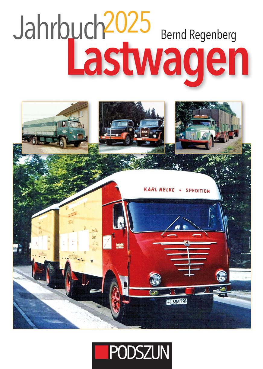 Vorderes Coverbild Jahrbuch Lastwagen 2025