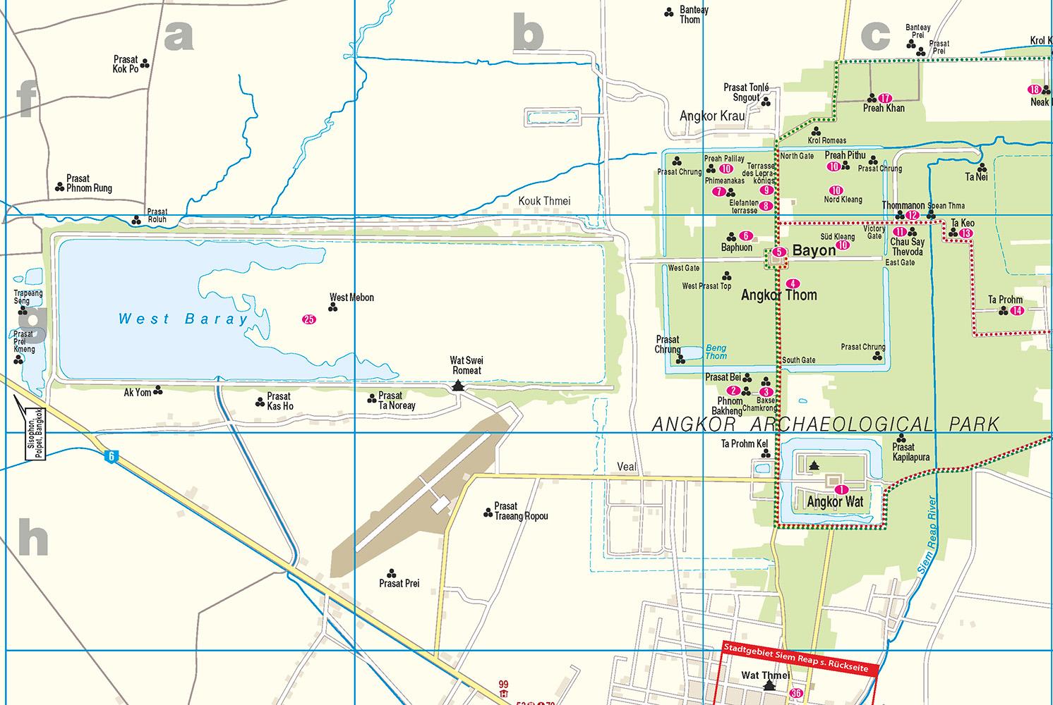 Beispielinhalt (Bild) Reise Know-How CityTrip Angkor und Siem Reap