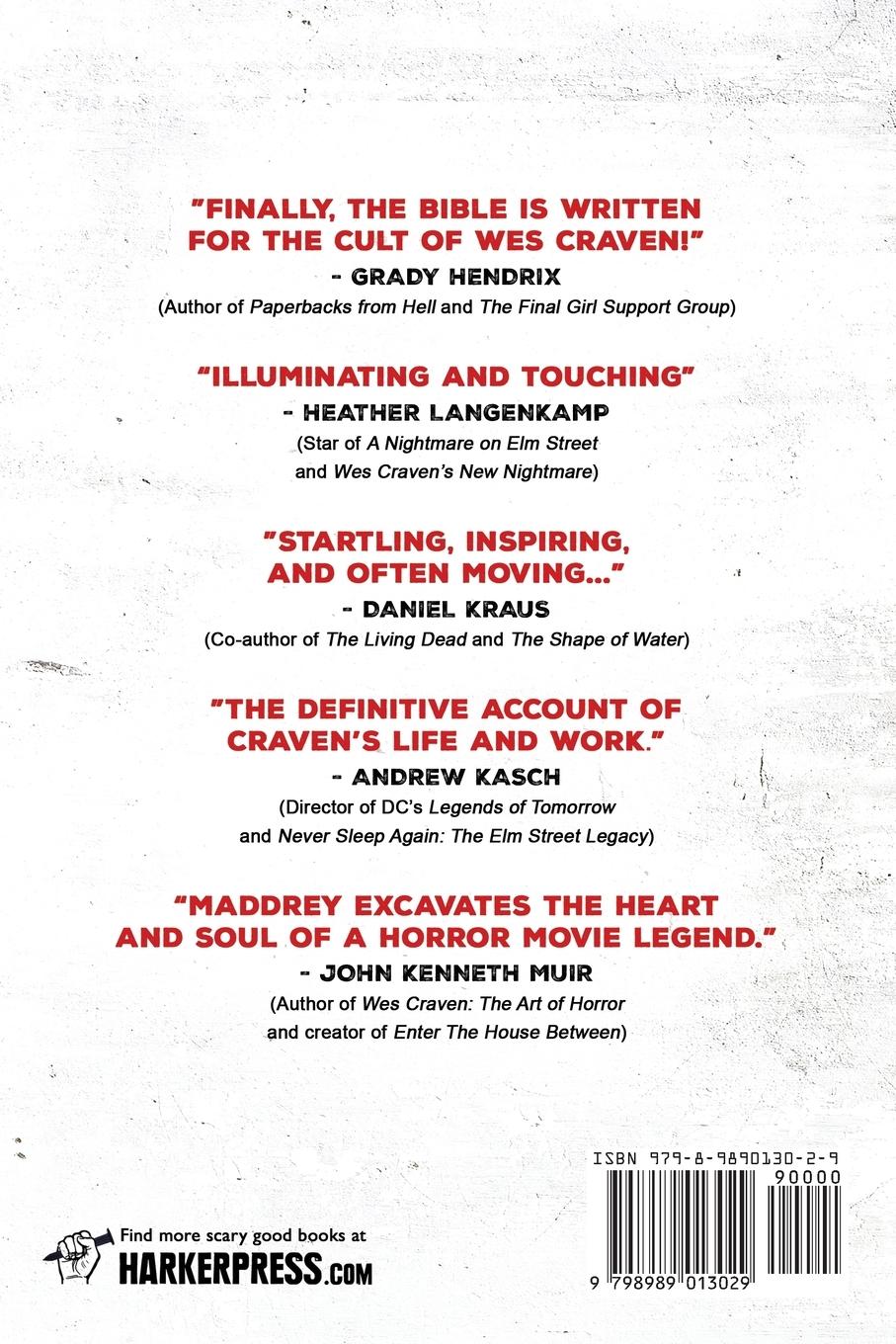 Rückseitencover The Soul of Wes Craven