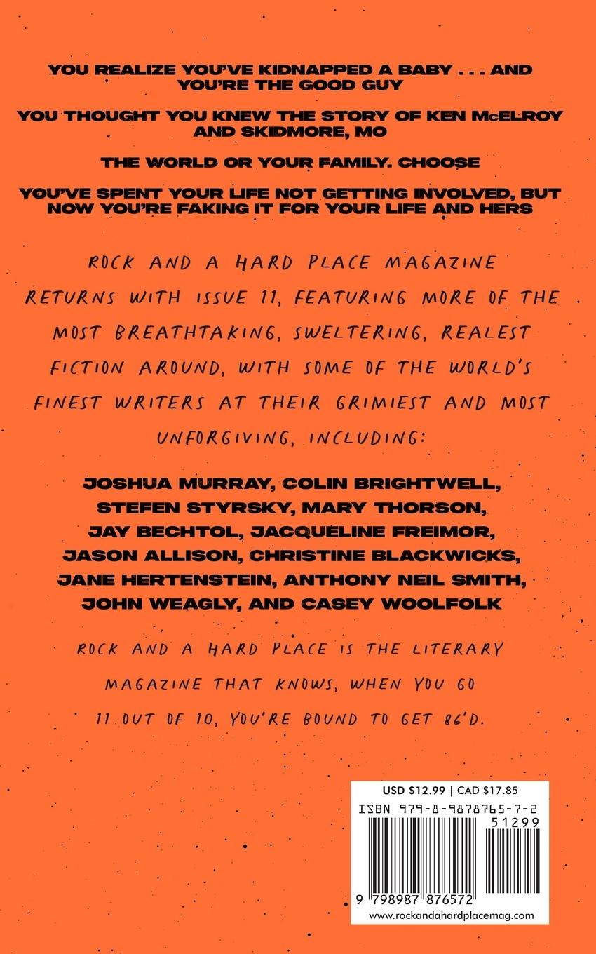 Rückseitencover Rock and a Hard Place, Issue 11