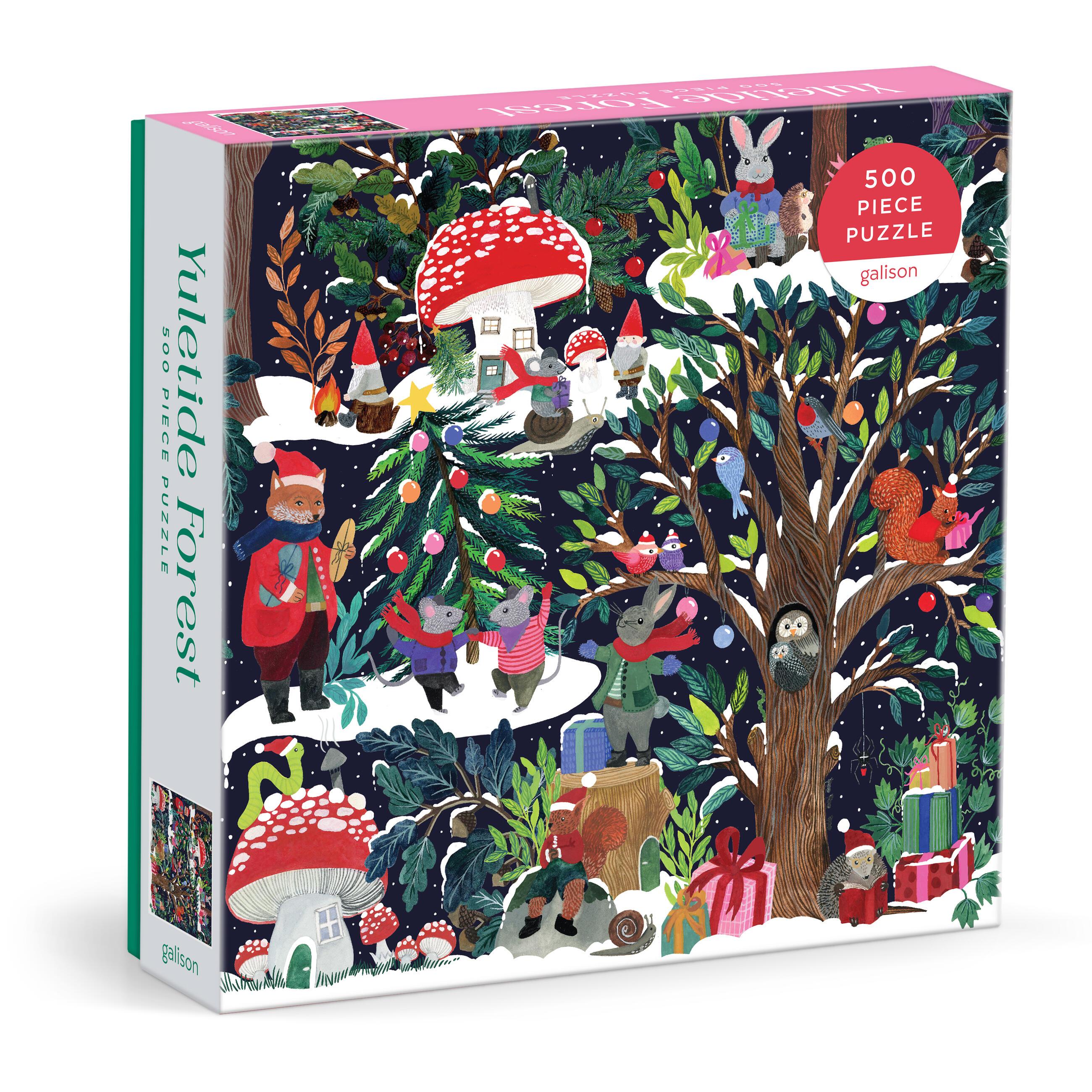 Vorderes Coverbild Yuletide Forest 500 Piece Puzzle