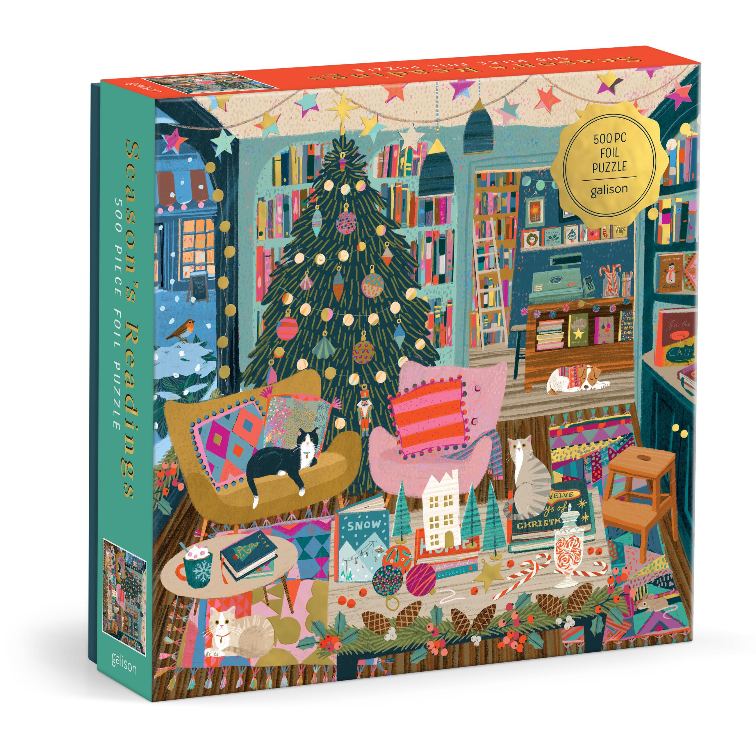 Vorderes Coverbild Season's Readings 500 Piece Foil Puzzle