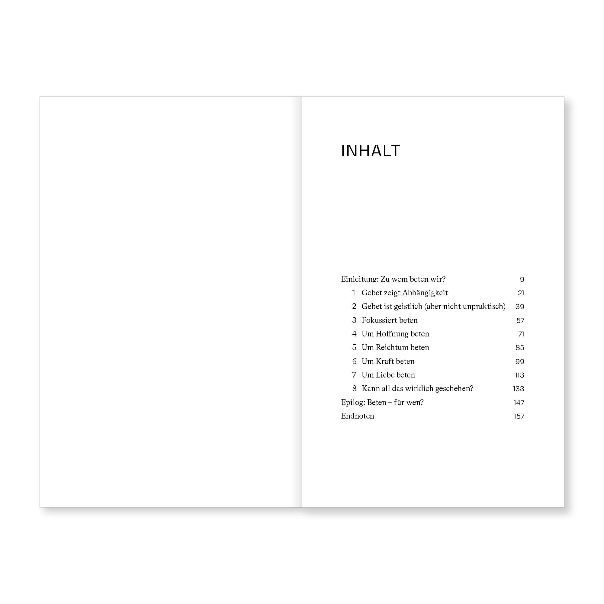 Beispielinhalt (Bild) Mutiger beten