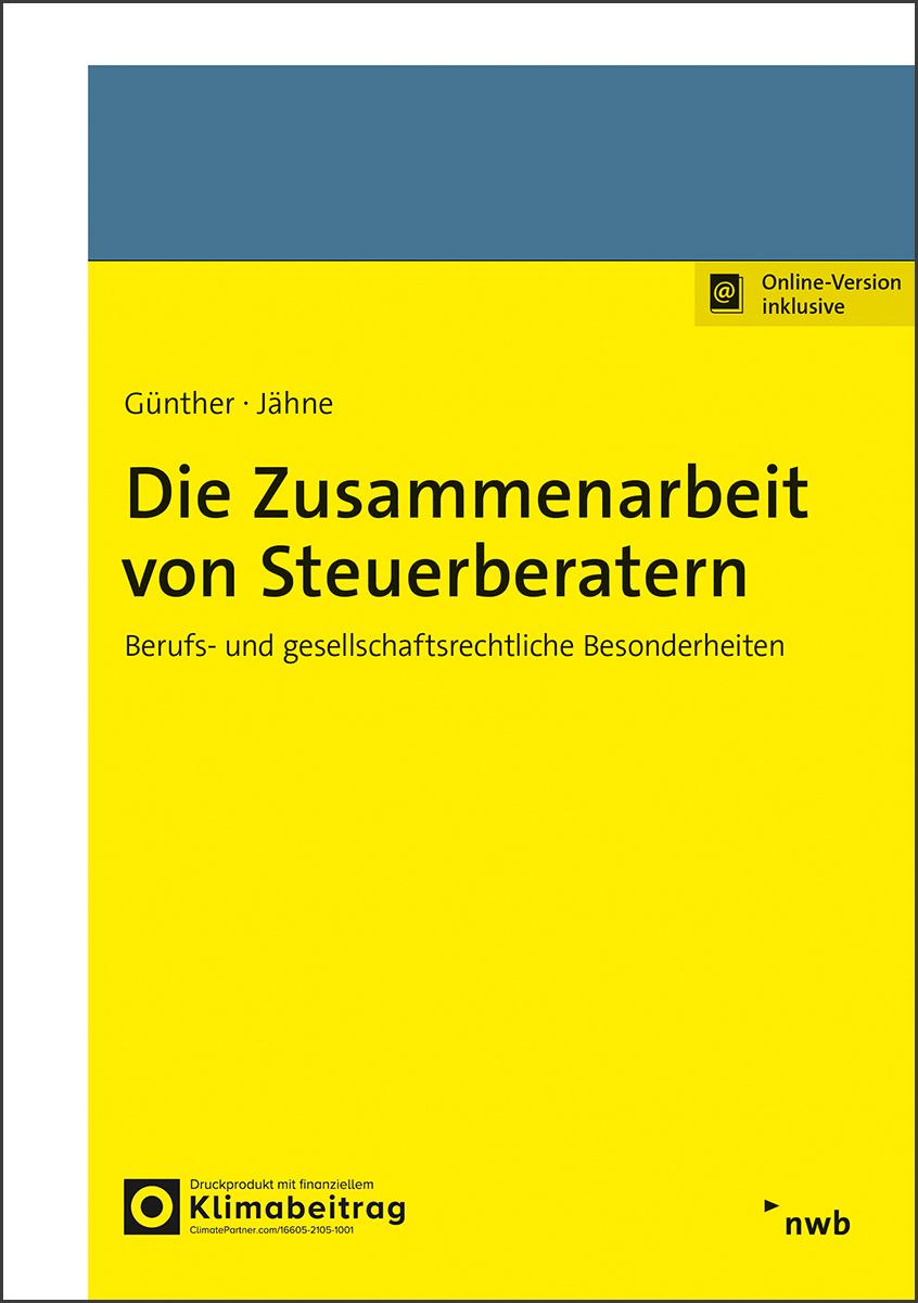Vorderes Coverbild Die Zusammenarbeit von Steuerberatern