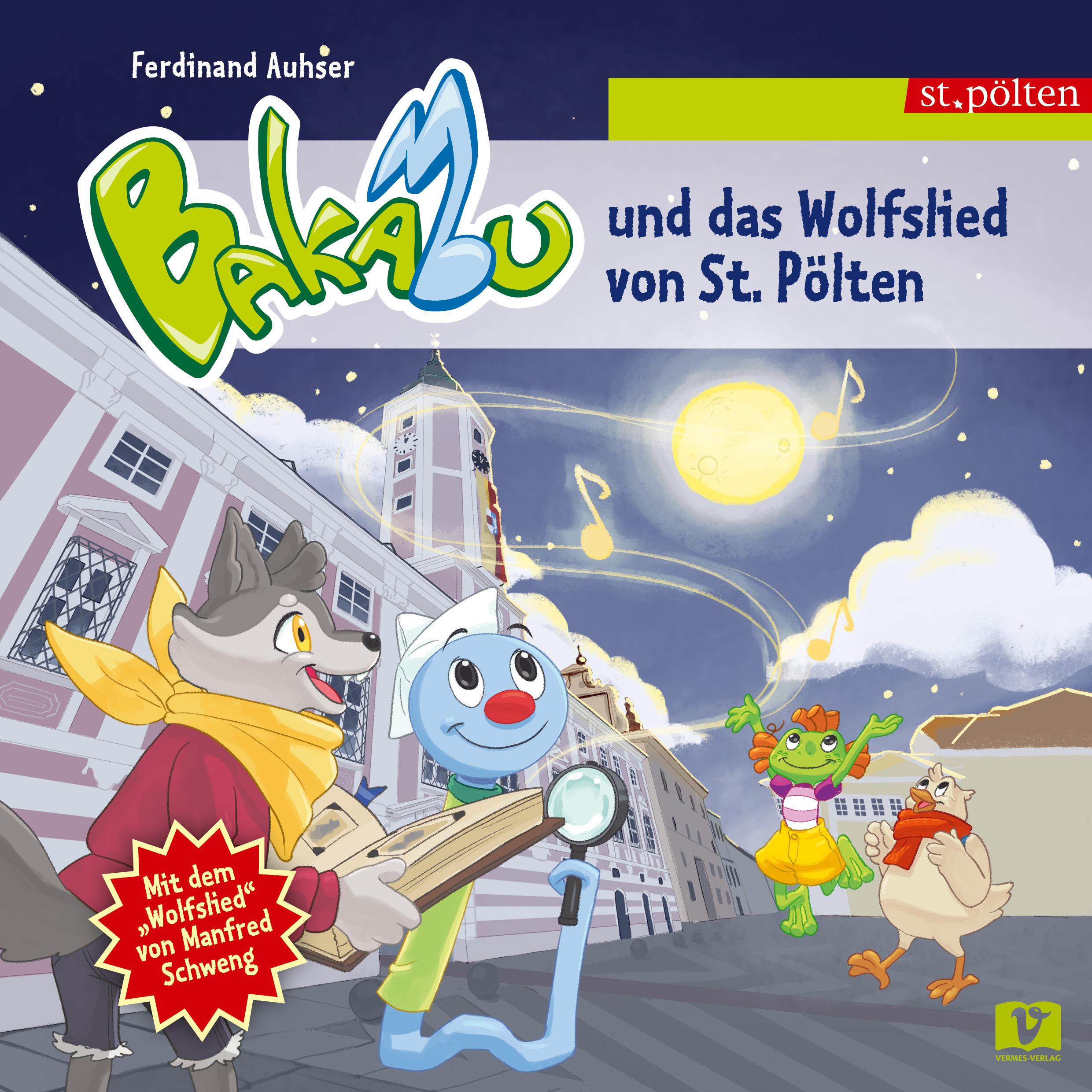 Vorderes Coverbild Bakabu und das Wolfslied von St. Pölten