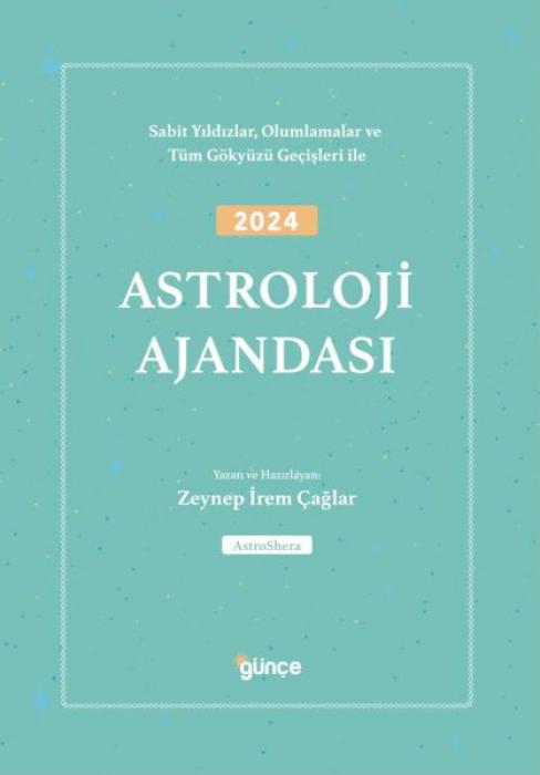 Vorderes Coverbild 2024 Astroloji Ajandasi