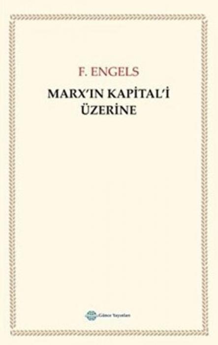 Vorderes Coverbild Marxin Kapitali Üzerine
