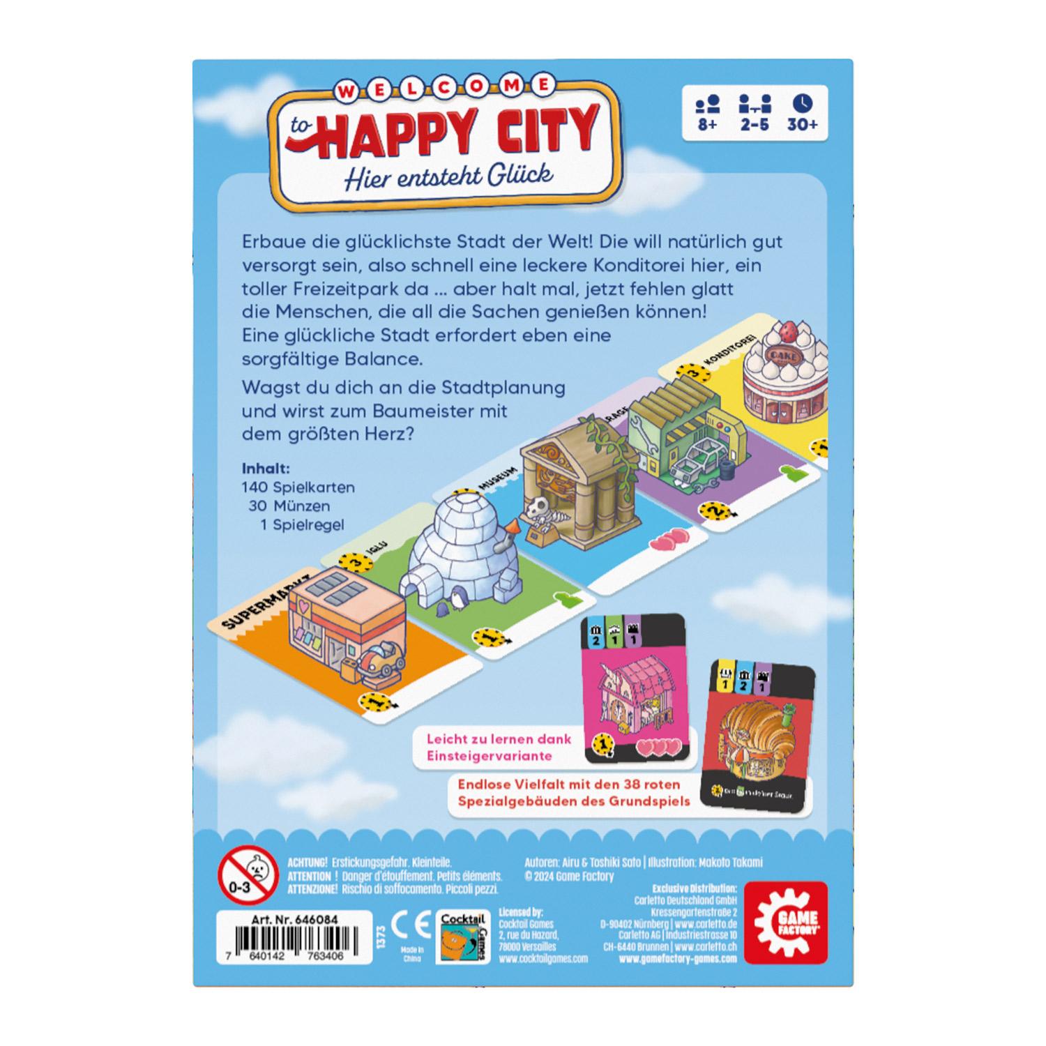 Beispielinhalt (Bild) GAME FACTORY - Happy City