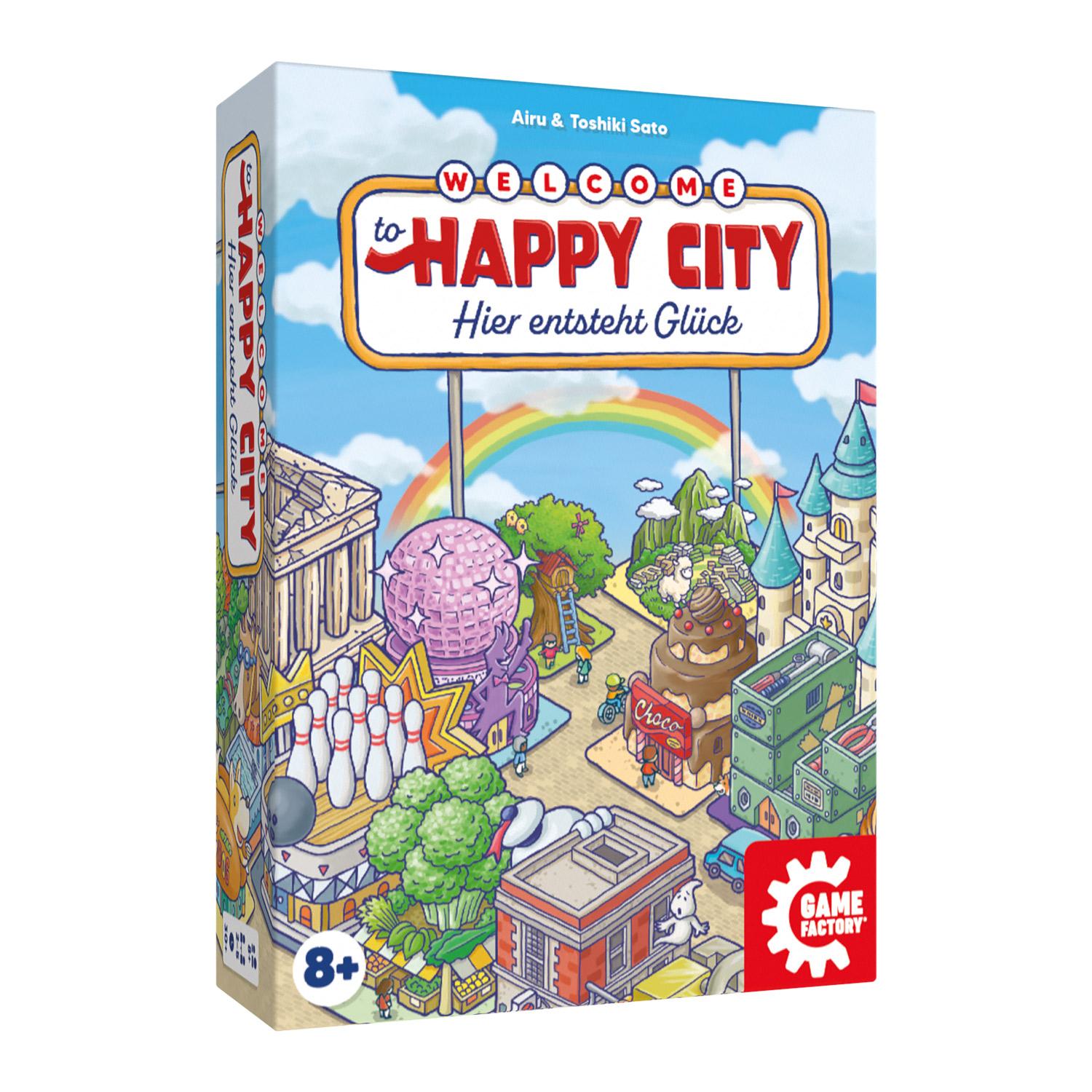 Vorderes Coverbild GAME FACTORY - Happy City