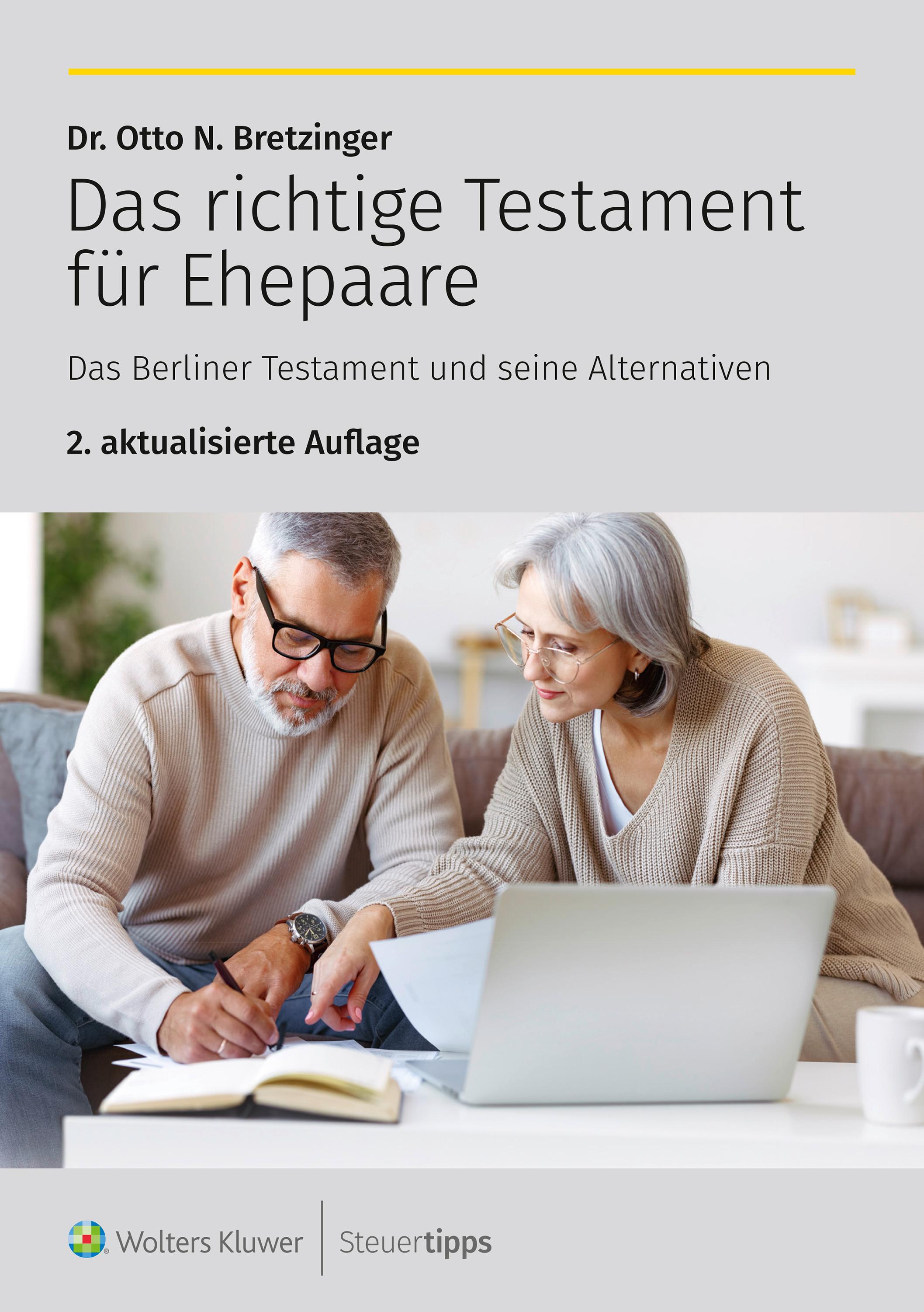 Vorderes Coverbild Das richtige Testament für Ehepaare
