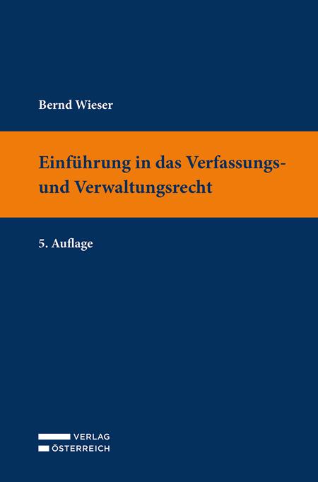 Vorderes Coverbild Einführung in das Verfassungs- und Verwaltungsrecht