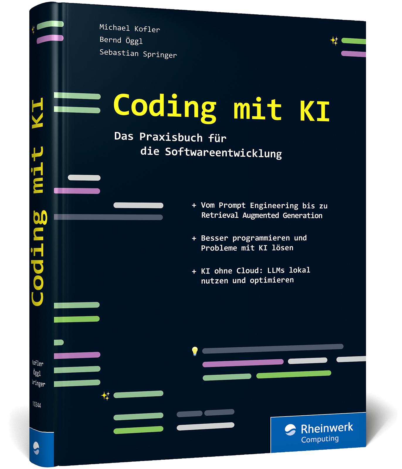 Vorderes Coverbild Coding mit KI
