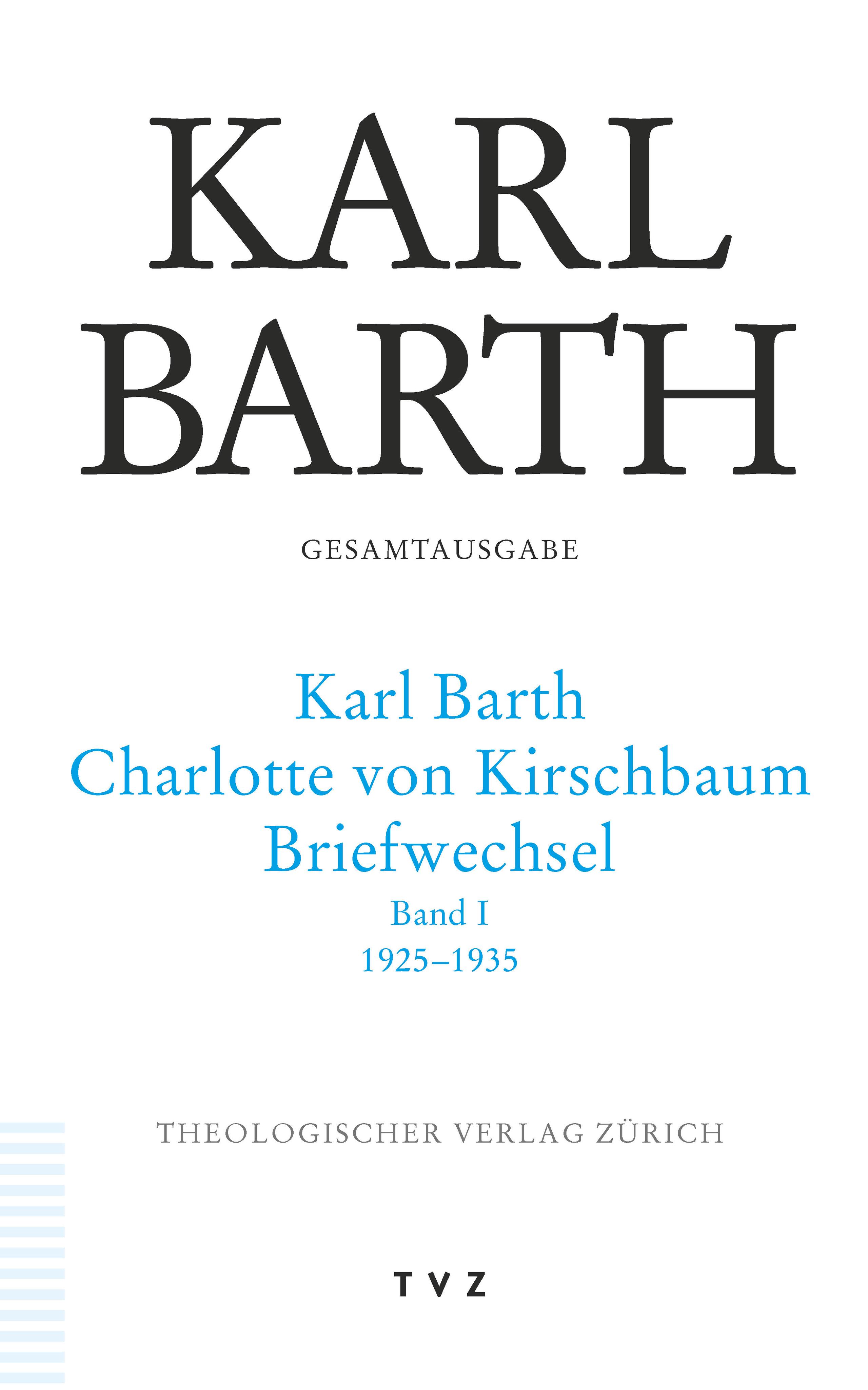 Vorderes Coverbild Karl Barth Gesamtausgabe 45