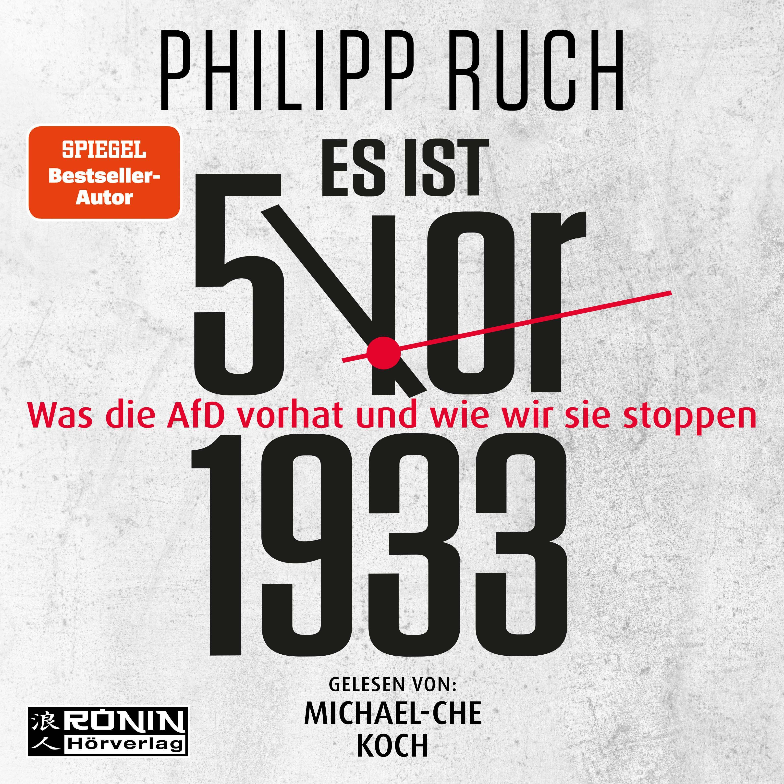 Vorderes Coverbild Es ist 5 vor 1933