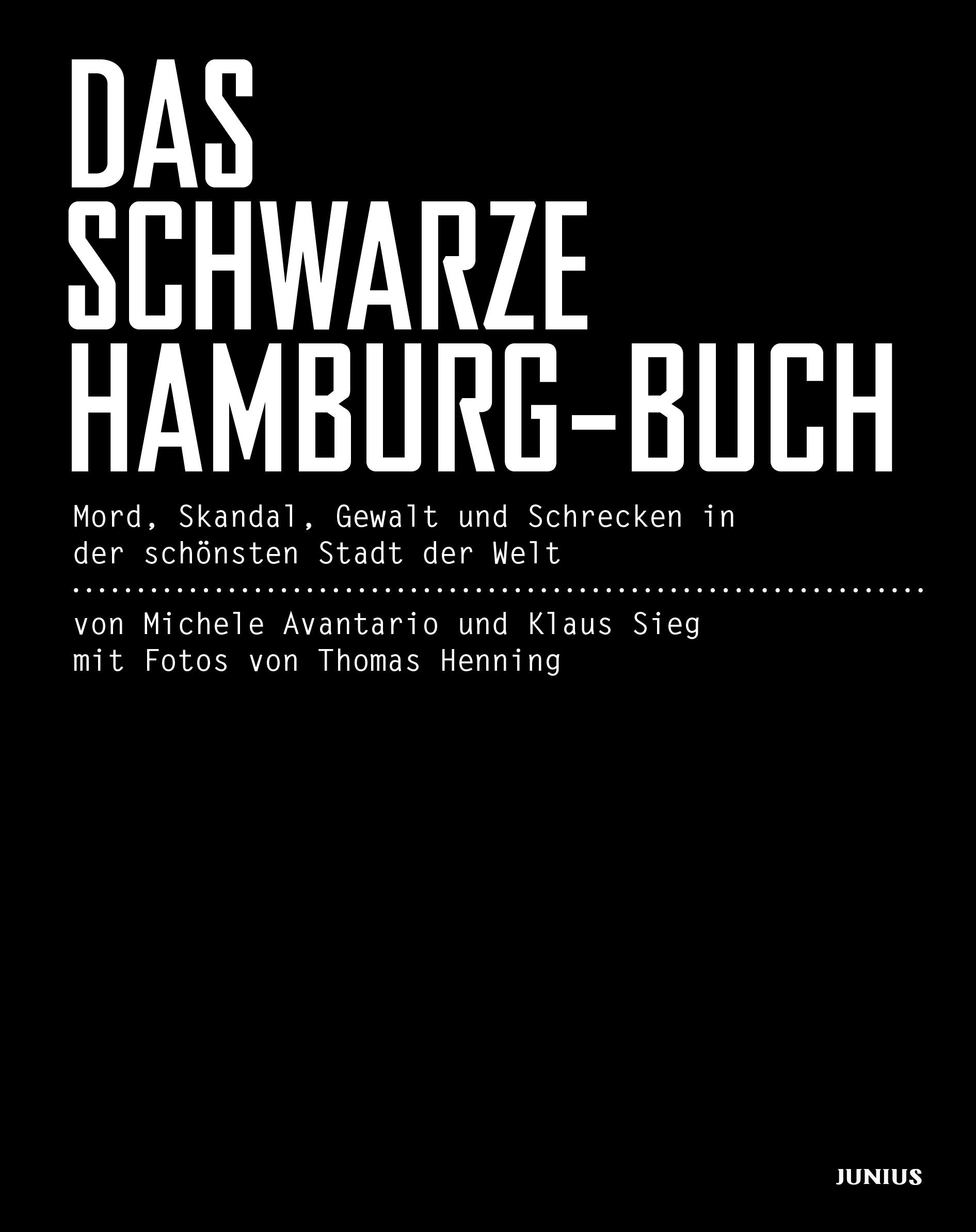 Vorderes Coverbild Das schwarze Hamburg-Buch