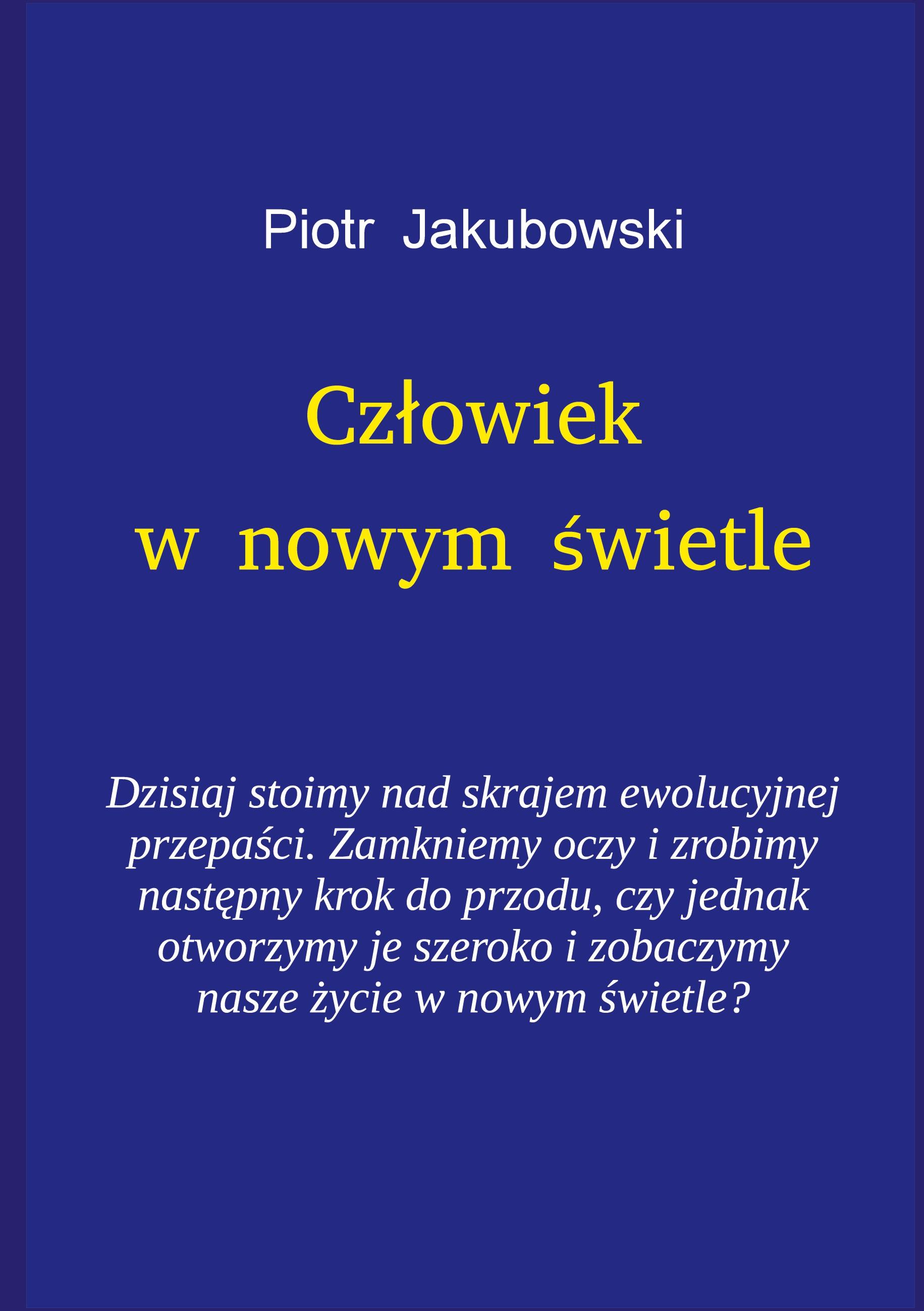 Vorderes Coverbild Czlowiek w nowym swietle