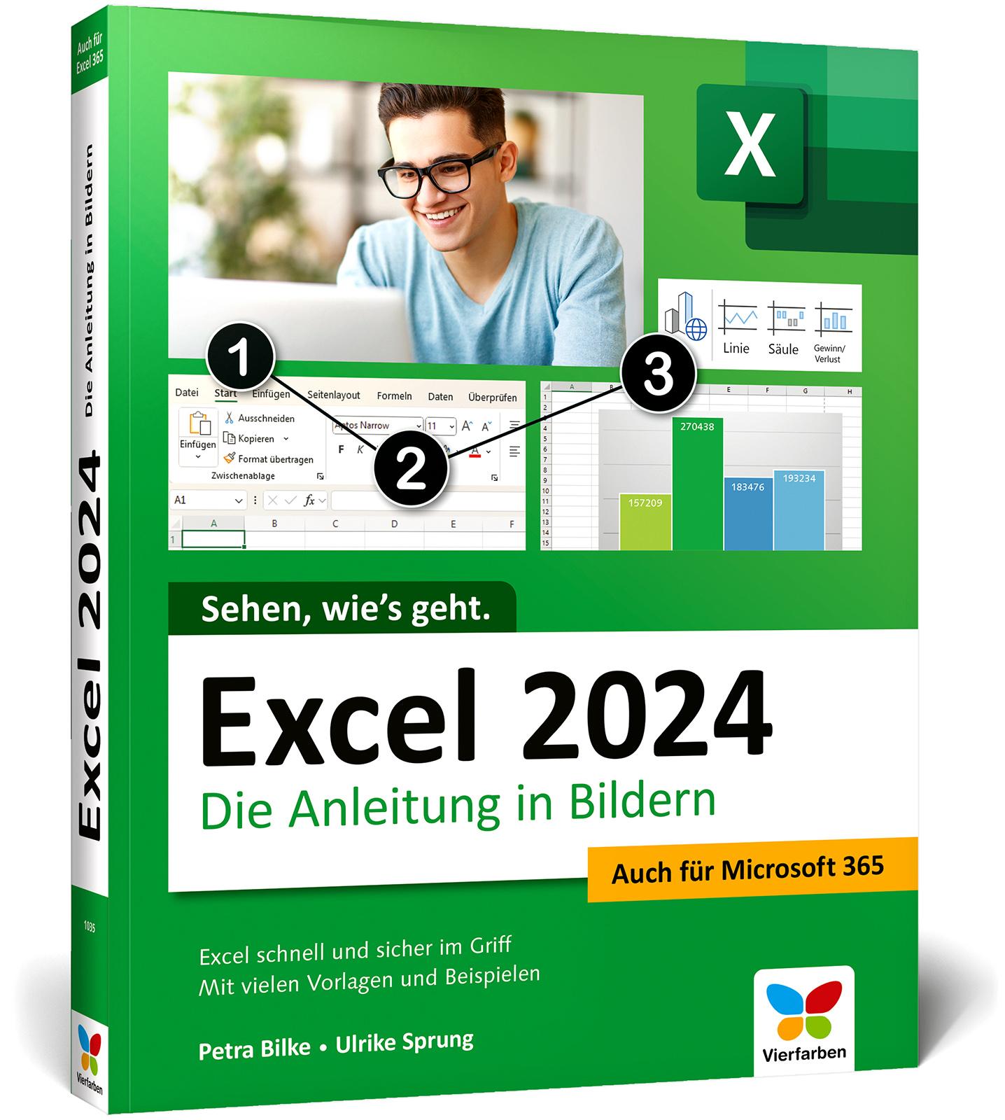 Vorderes Coverbild Excel 2024