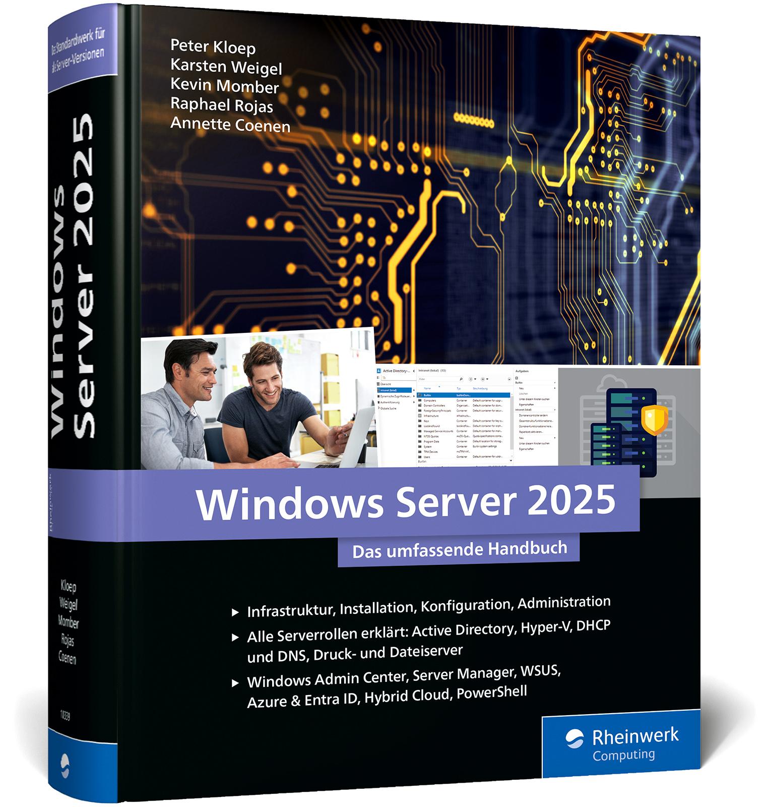 Vorderes Coverbild Windows Server 2025