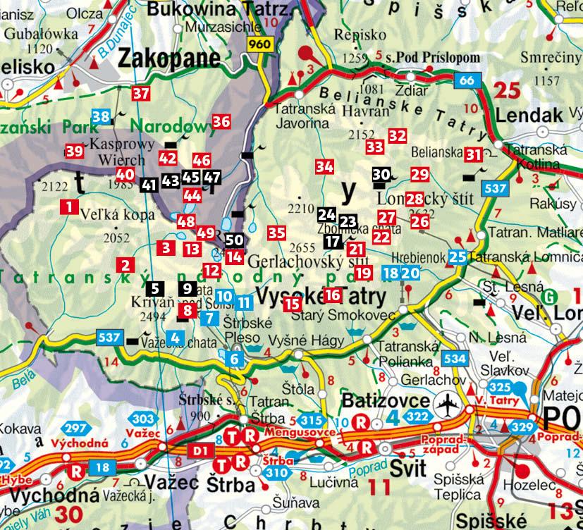 Beispielinhalt (Bild) Hohe Tatra