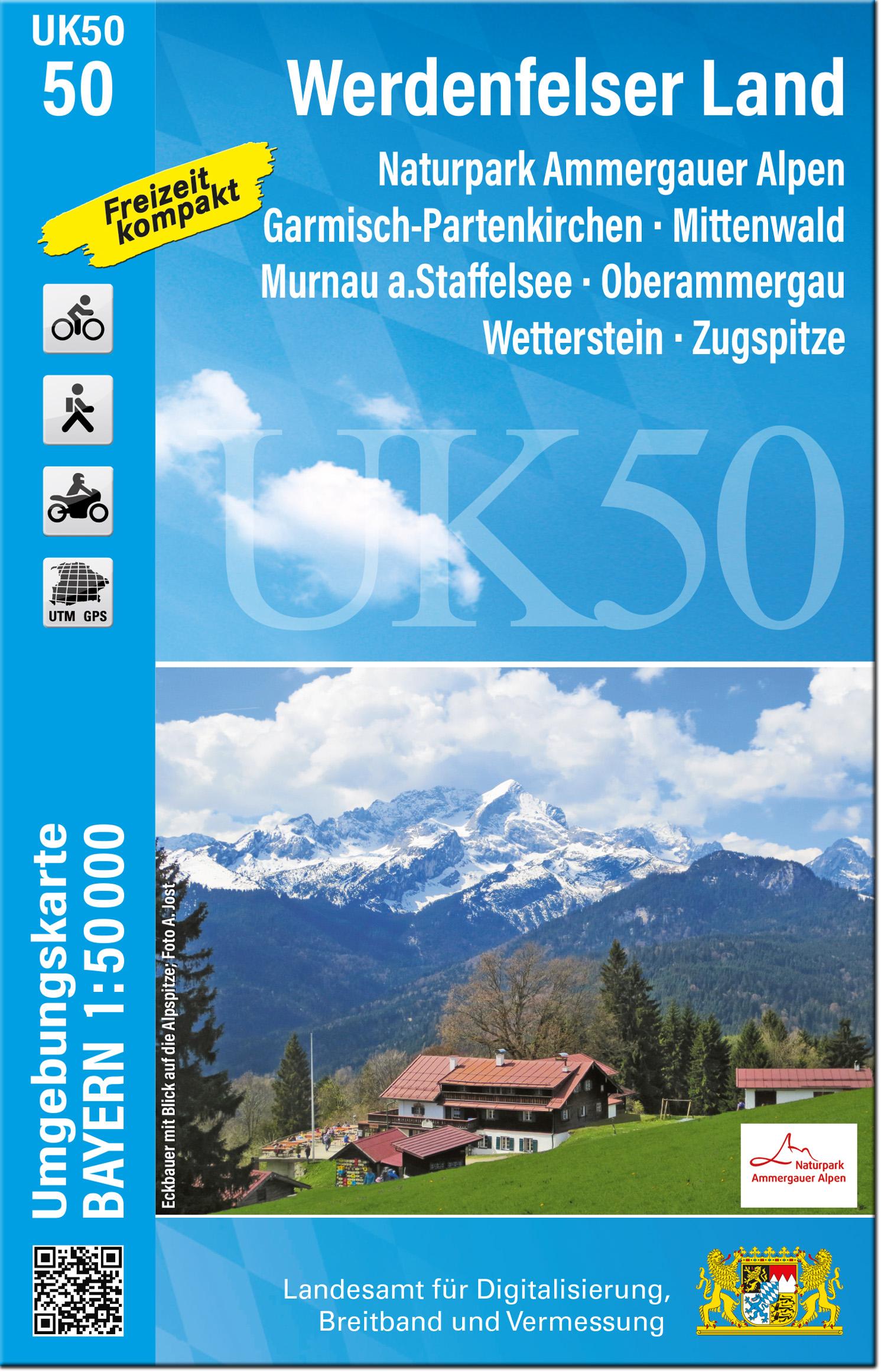 Vorderes Coverbild UK50-50 Werdenfelser Land