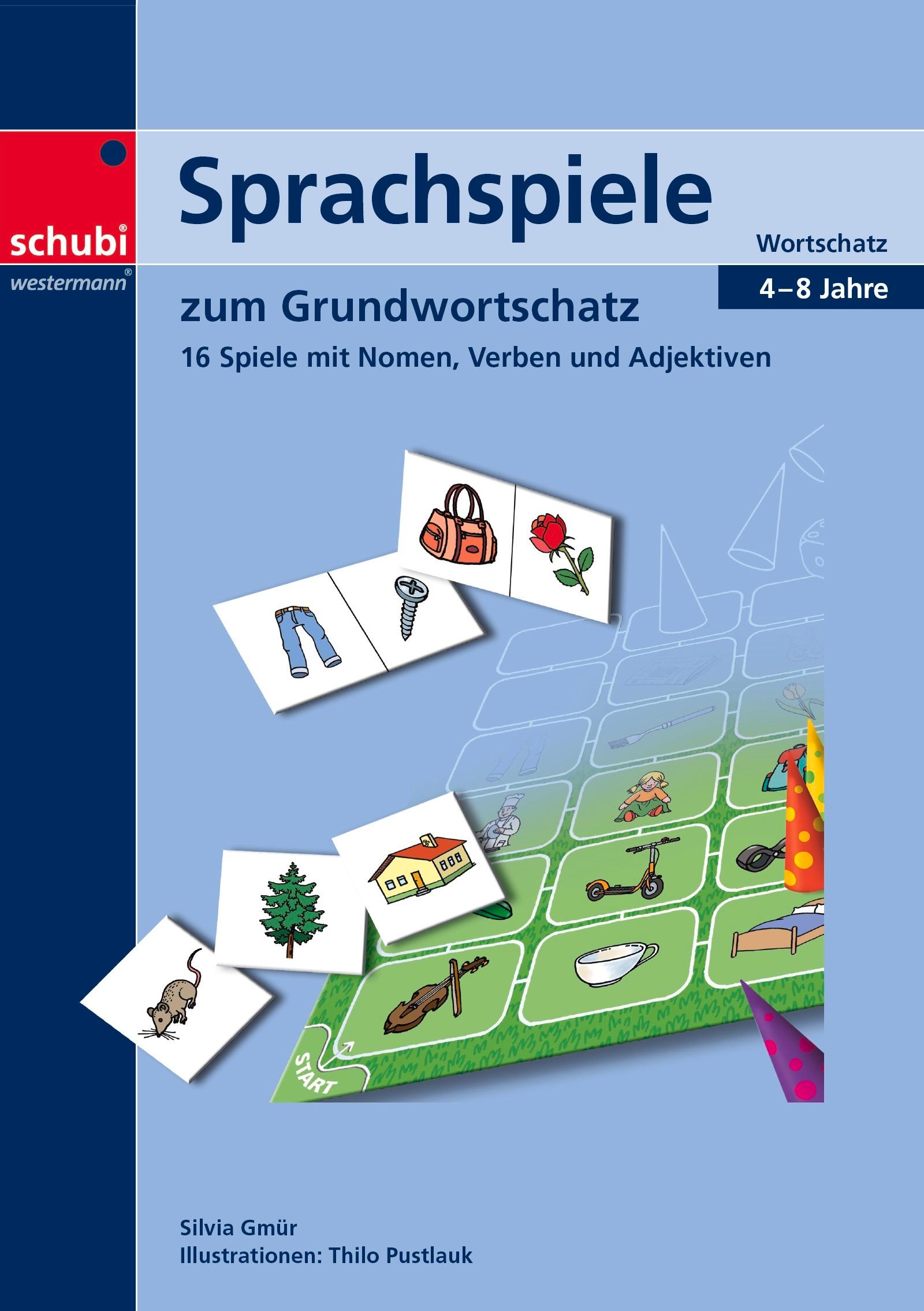 Vorderes Coverbild Sprachspiele zum Grundwortschatz