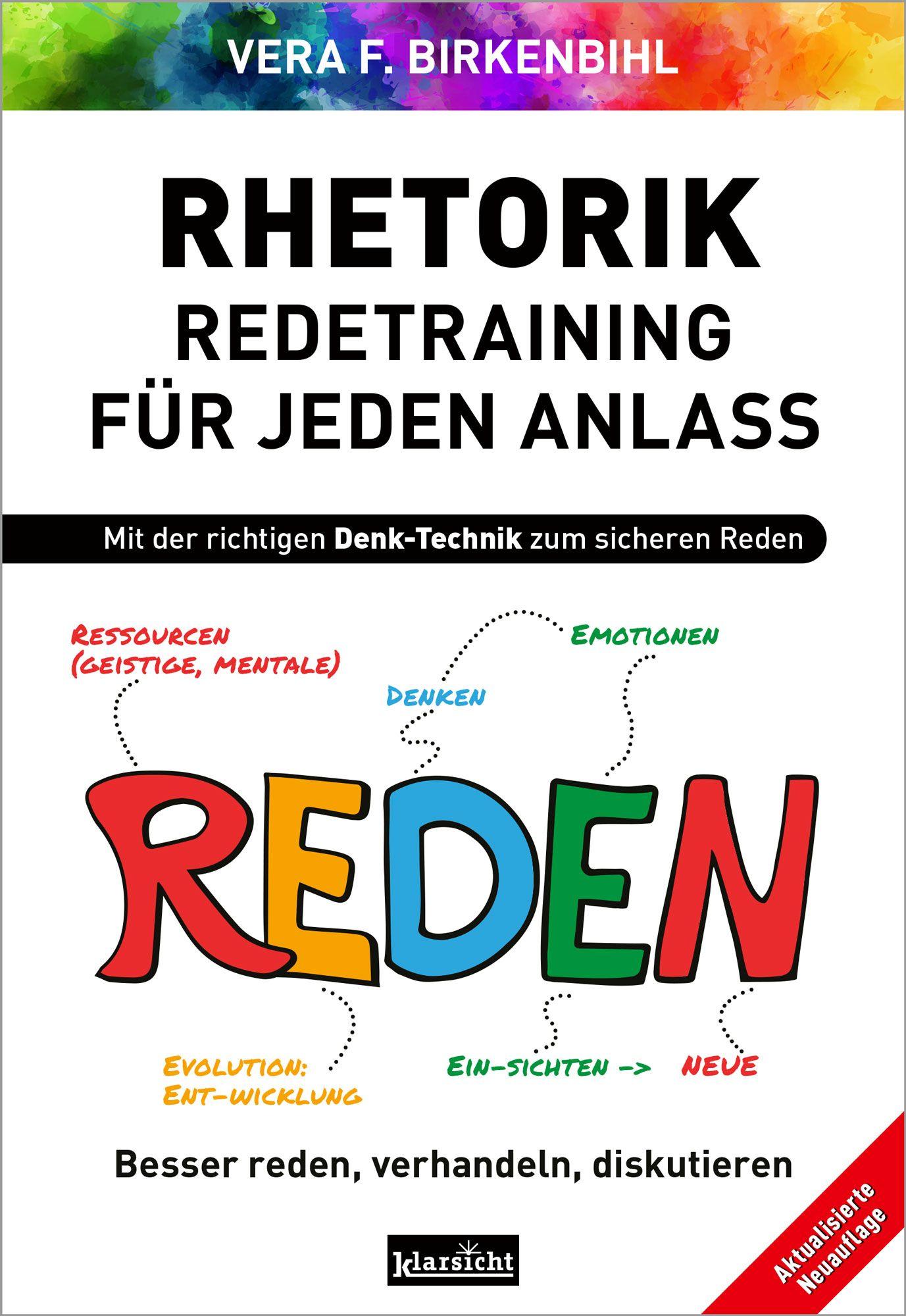 Vorderes Coverbild Rhetorik - Redetraining für jeden Anlass