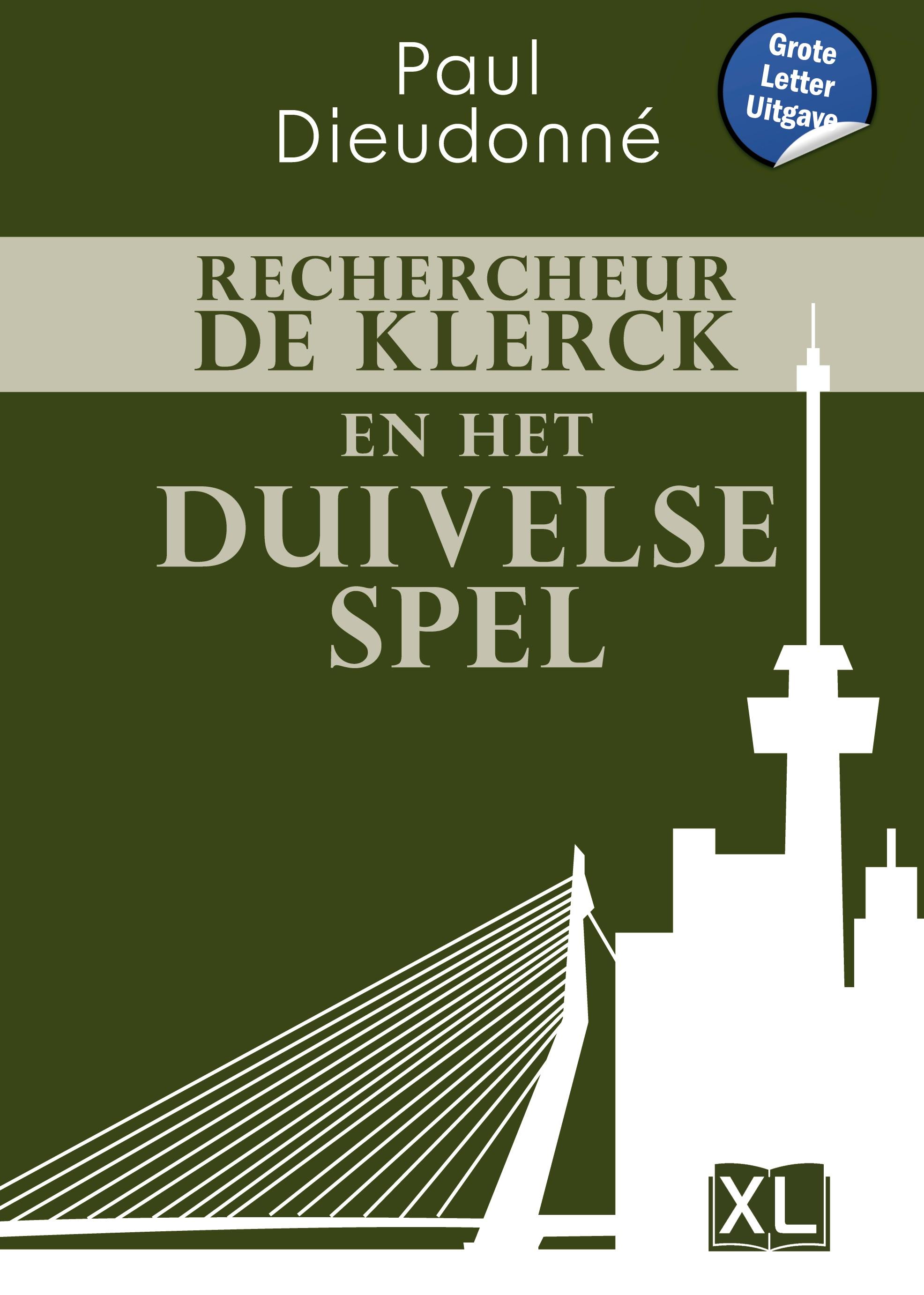 Vorderes Coverbild Rechercheur De Klerck en het duivelse spel