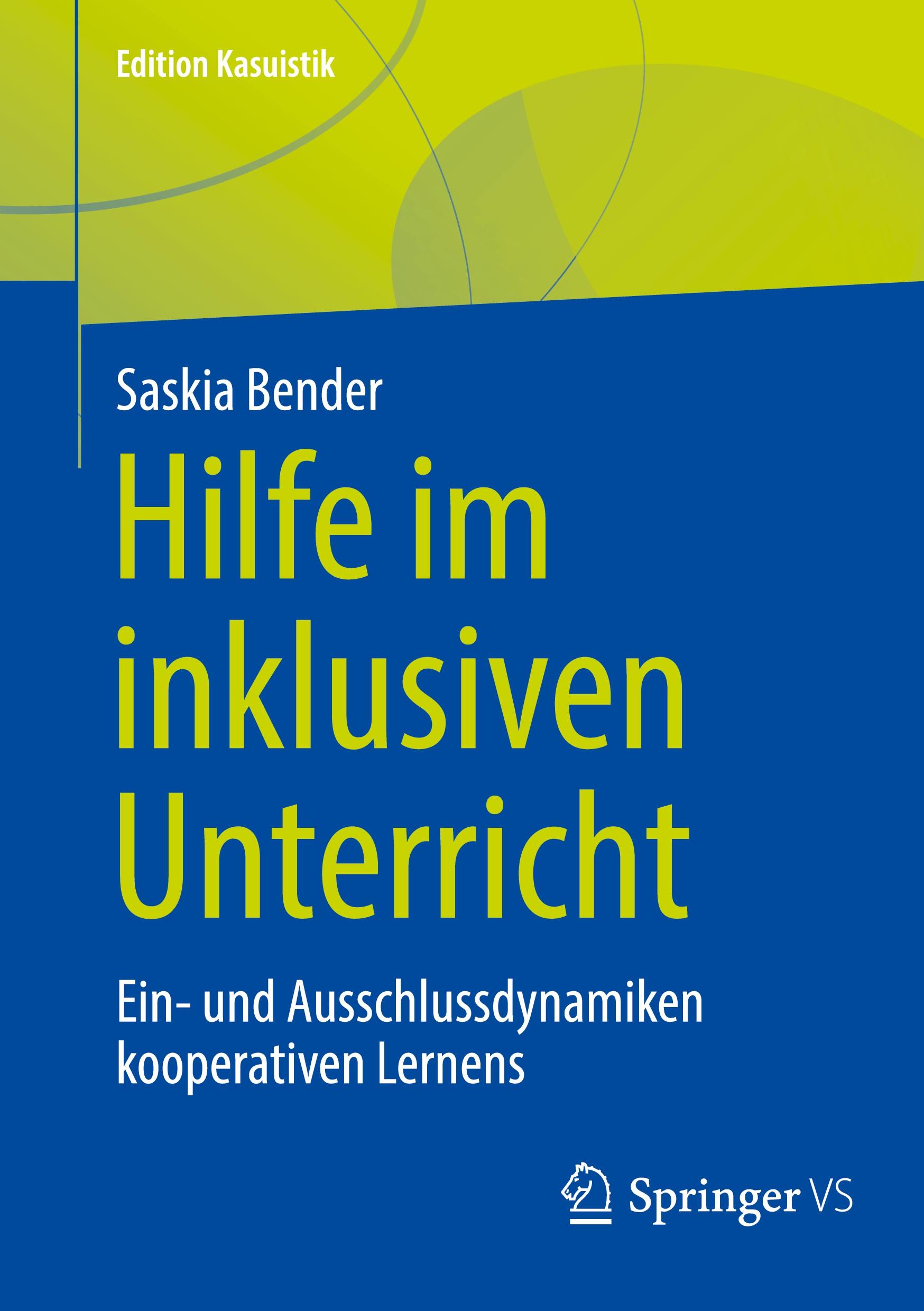 Vorderes Coverbild Hilfe im inklusiven Unterricht